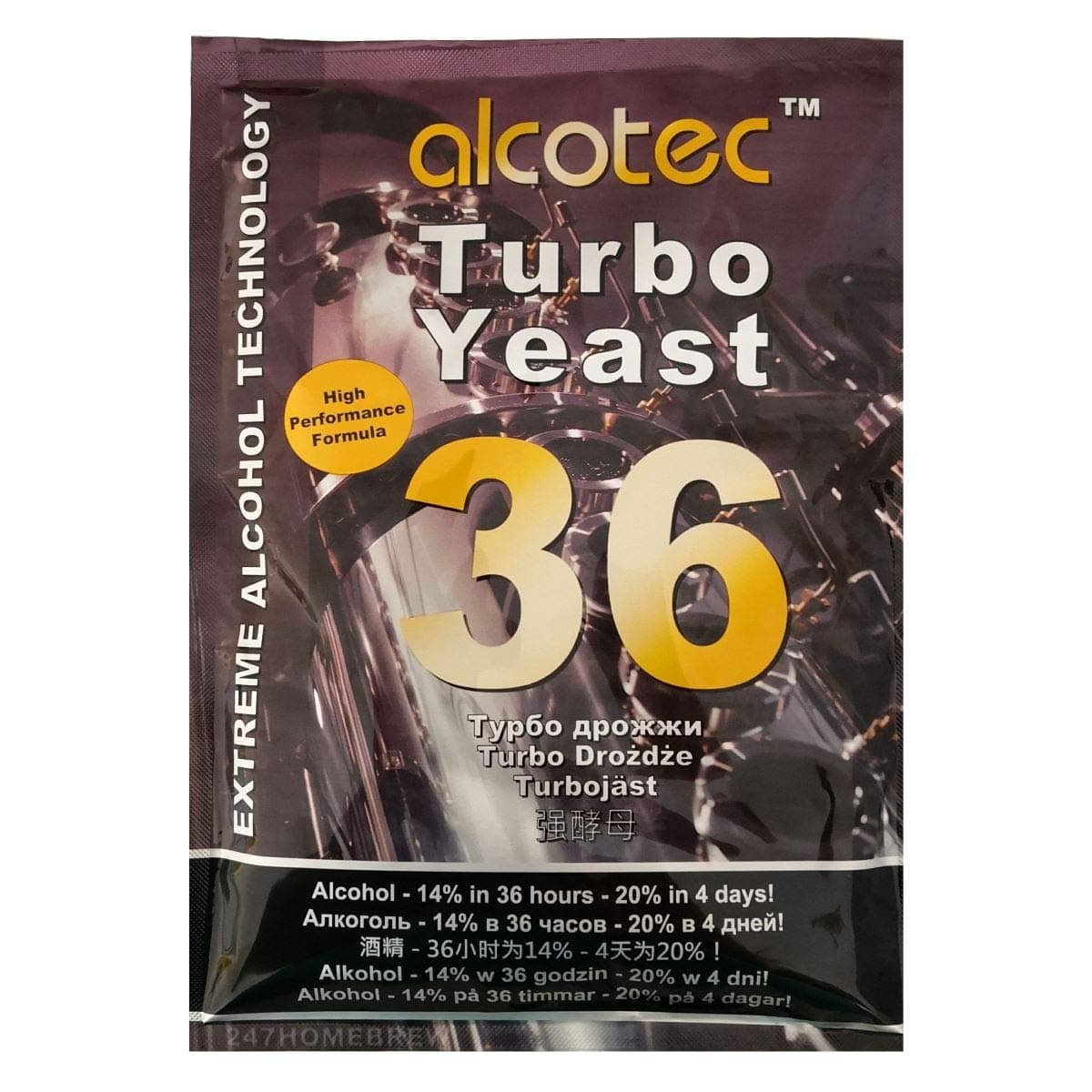 Turbo Yeast 36 Extreme Alcohol