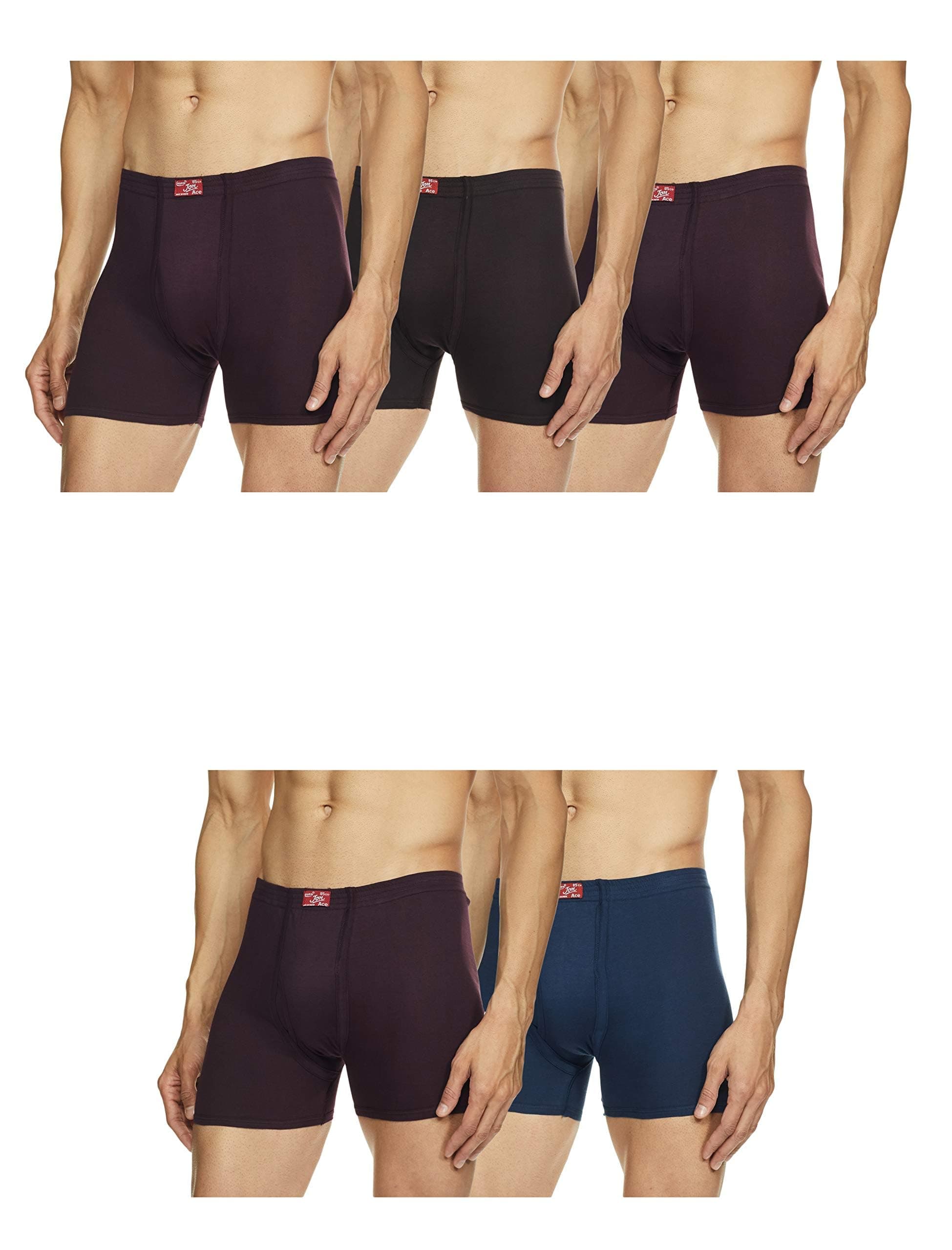 Rupa Jon Men RJNJNRTDRIE500 Trunks (pack of 5)