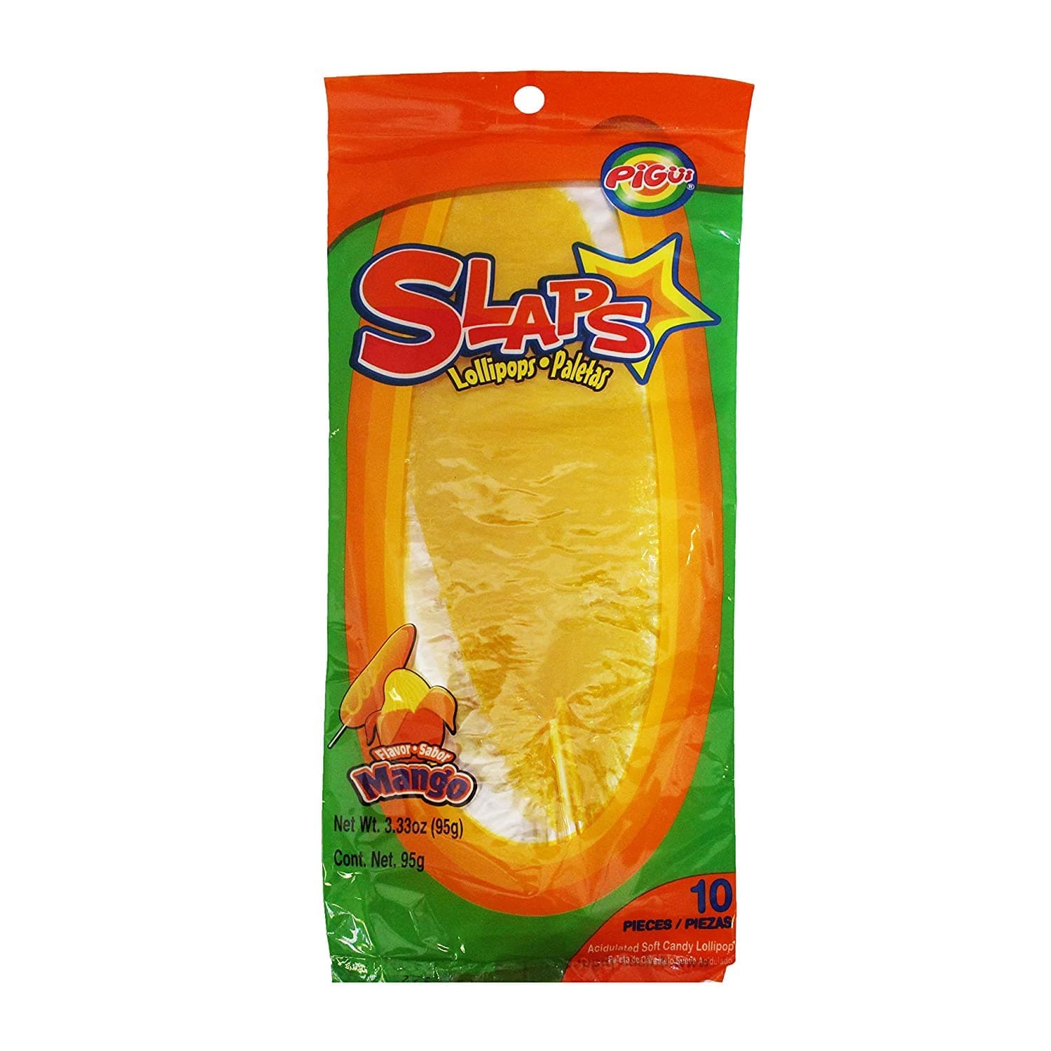 Slaps Cachepigiui Mango Flavor 10 Pieces