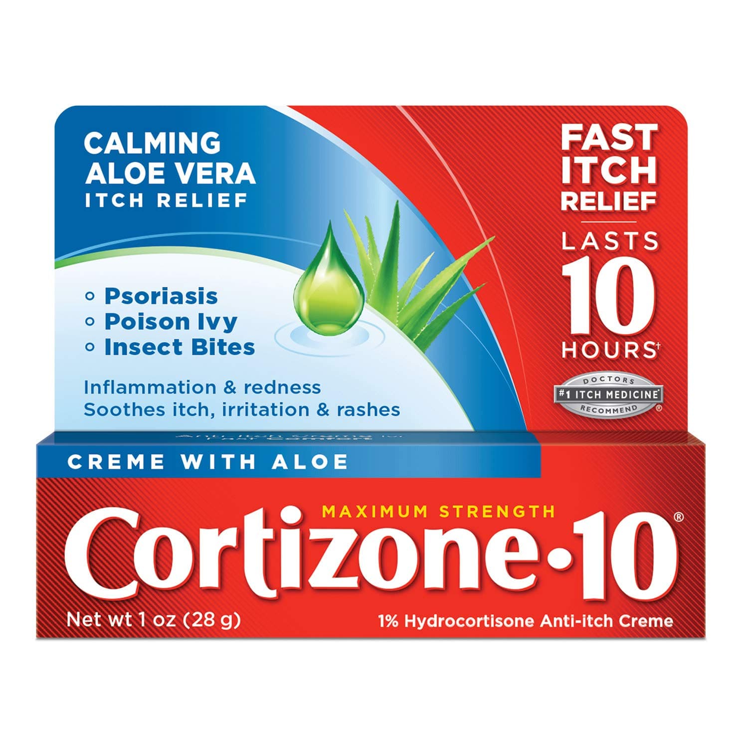 Cortizone Hydrocortisone Anti-Itch Cream (1oz)