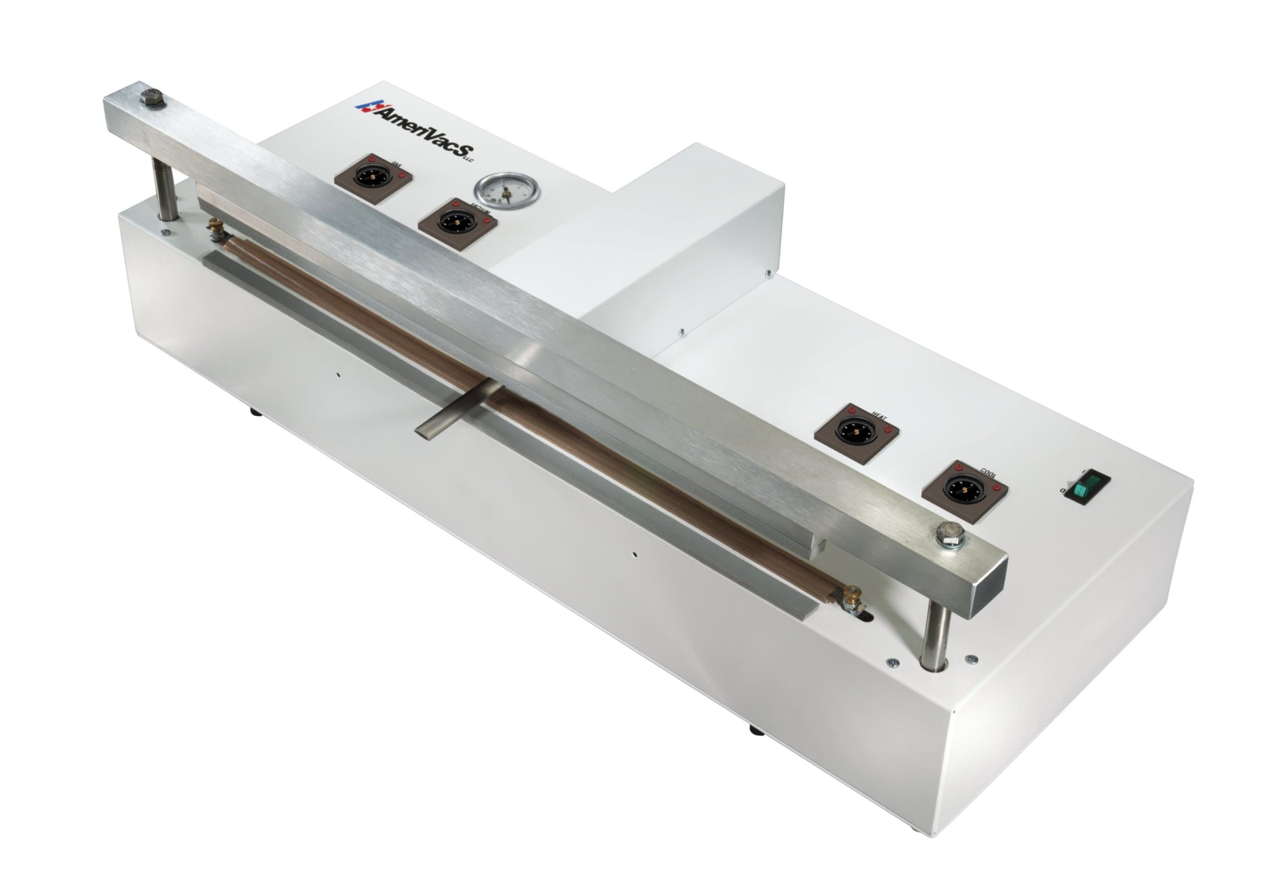 AmeriVacS AVN-35, Retractable Nozzle Vacuum Sealer with Gas Purge, 35 Seal Length