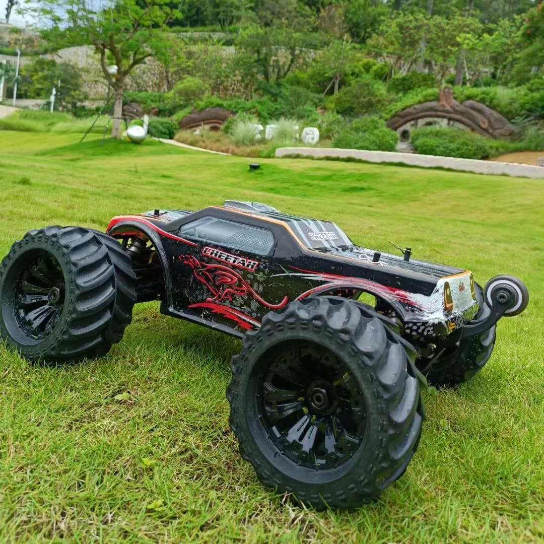 JLBRACINGRC (11101-rtr) - 1/10 Scale Remote Control Truck 80KM/H Super Speed 4WD 2.4GHZ RC Monster Truck 4x4 Off Road Waterproof RTR Brushless Electric Radio Controlled Toy RC Racing Car for Adults...