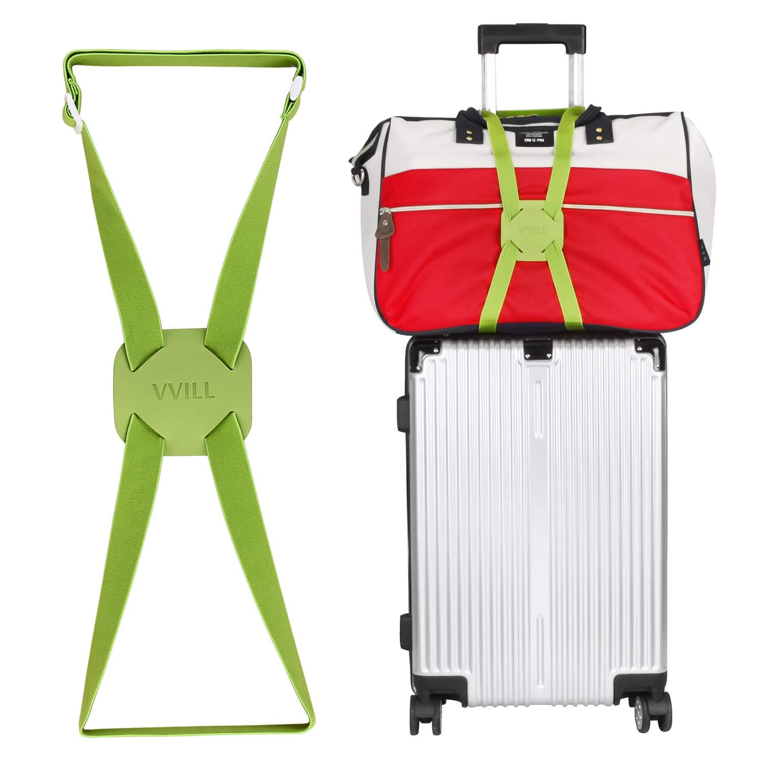 Bag Bungee, Luggage Straps Suitcase Adjustable Belt - Lightweight and Durable Travel Bag Accessories
