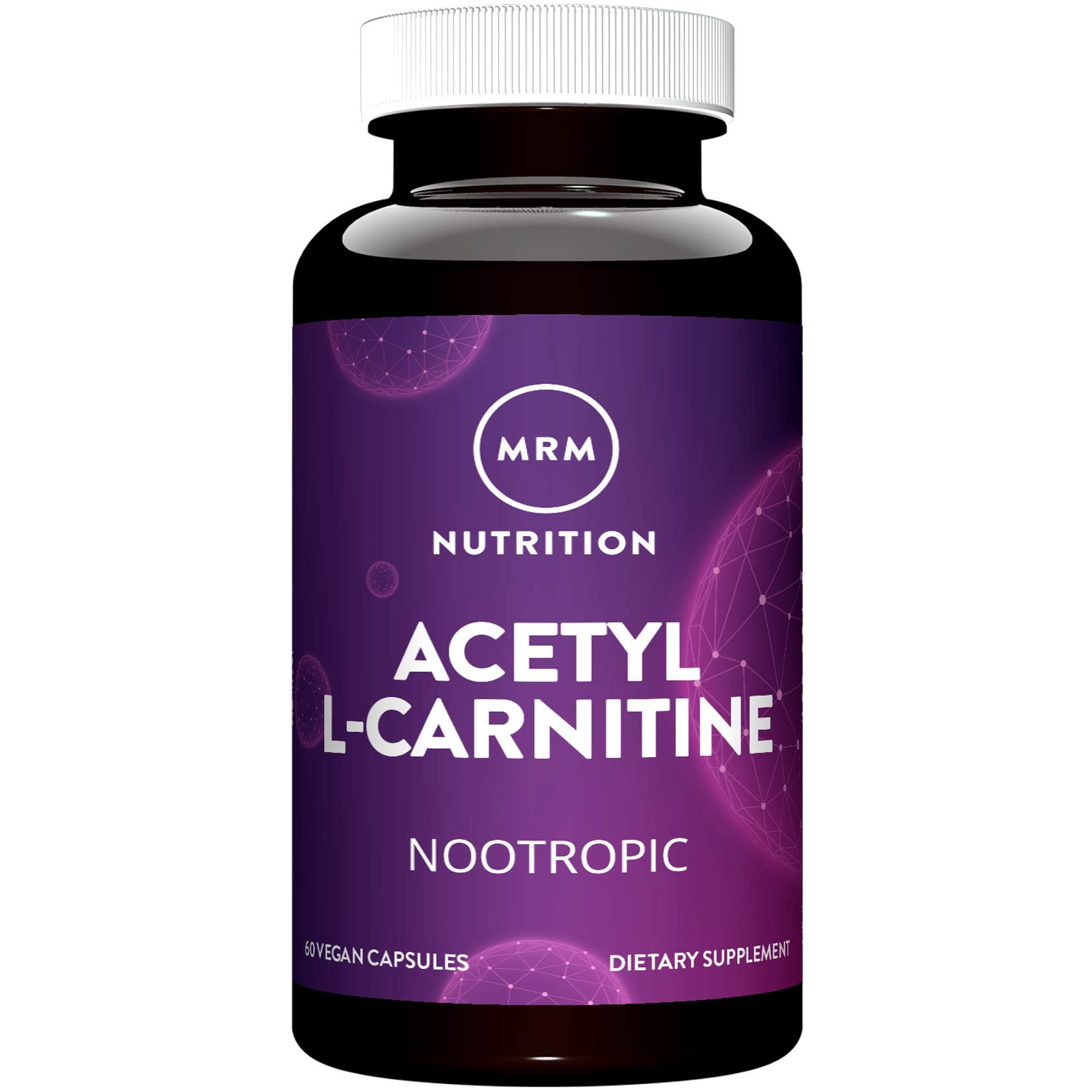 Acetyl L-carnitine 500 Mg 60 Veggie Caps