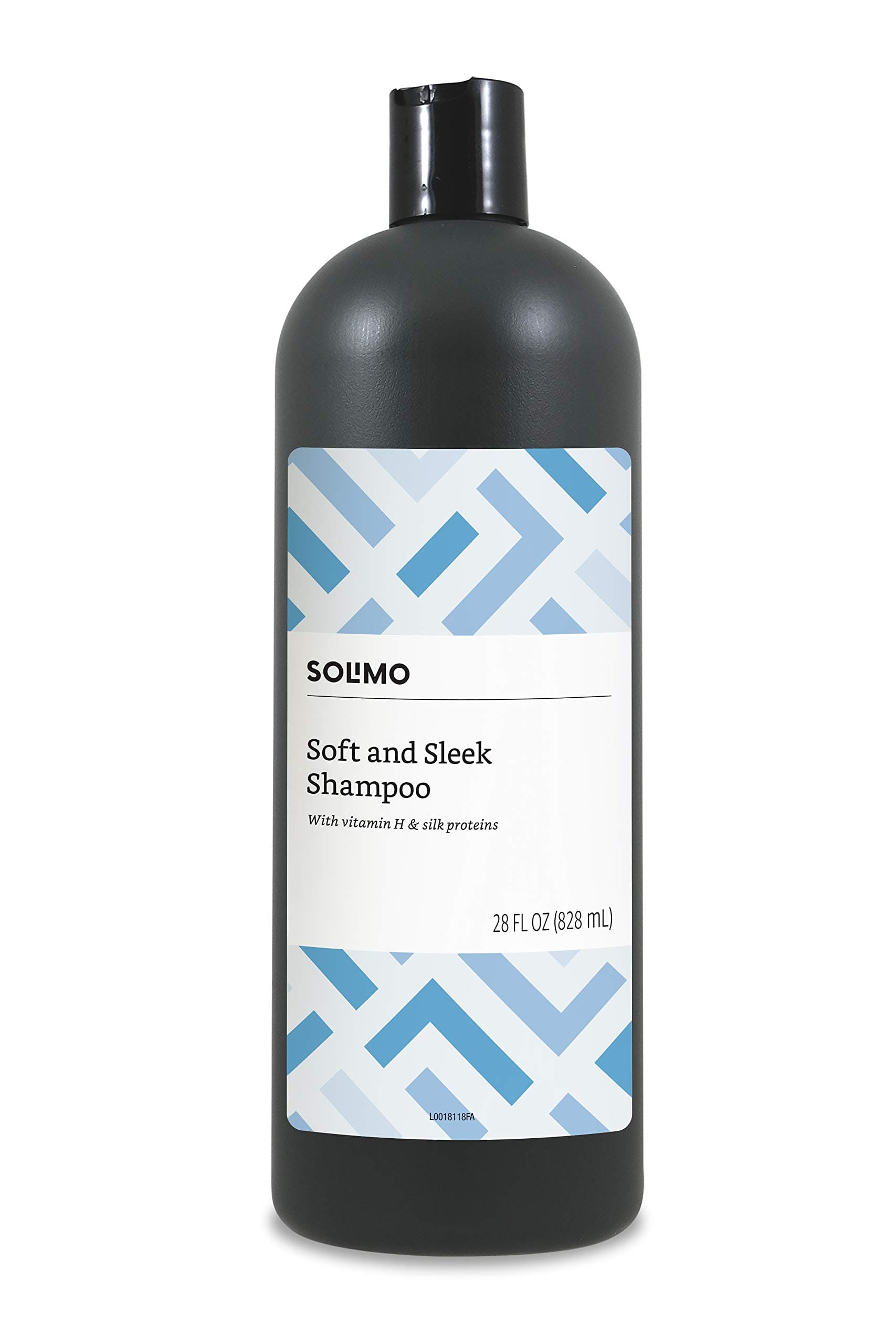 Amazon Brand - Solimo Soft & Sleek Shampoo, 28 Fluid Ounce