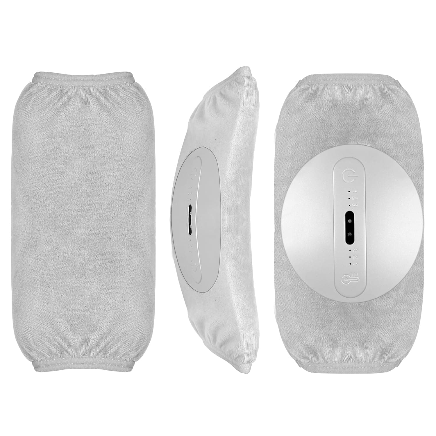 Portable Heating Pad Protector Cover, 5 PCS Accessories for Electric Heating Pad (Grey-5PCS)