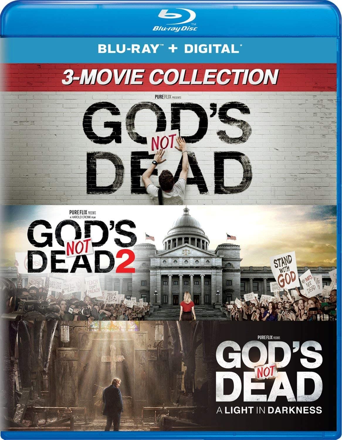 God's Not Dead: 3-Movie Collection - Blu-ray + Digital