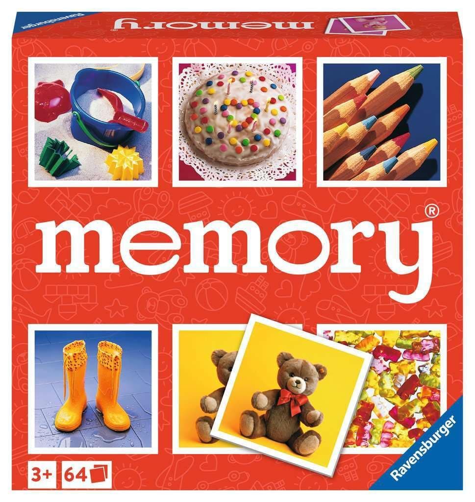 Junior Memory Game - Matching Picture Snap Pairs For Kids Age 3 Years Up - Educational Todder Toy