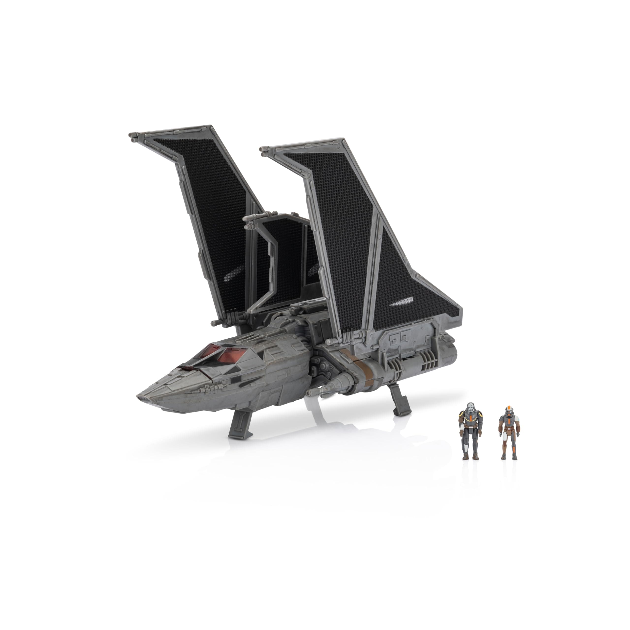 Star Wars Micro Galaxy Squadron Havoc Marauder (Rescue Mission) - 7" Vehicle with Battle Damage (2) 1" Micro Figure Accessories