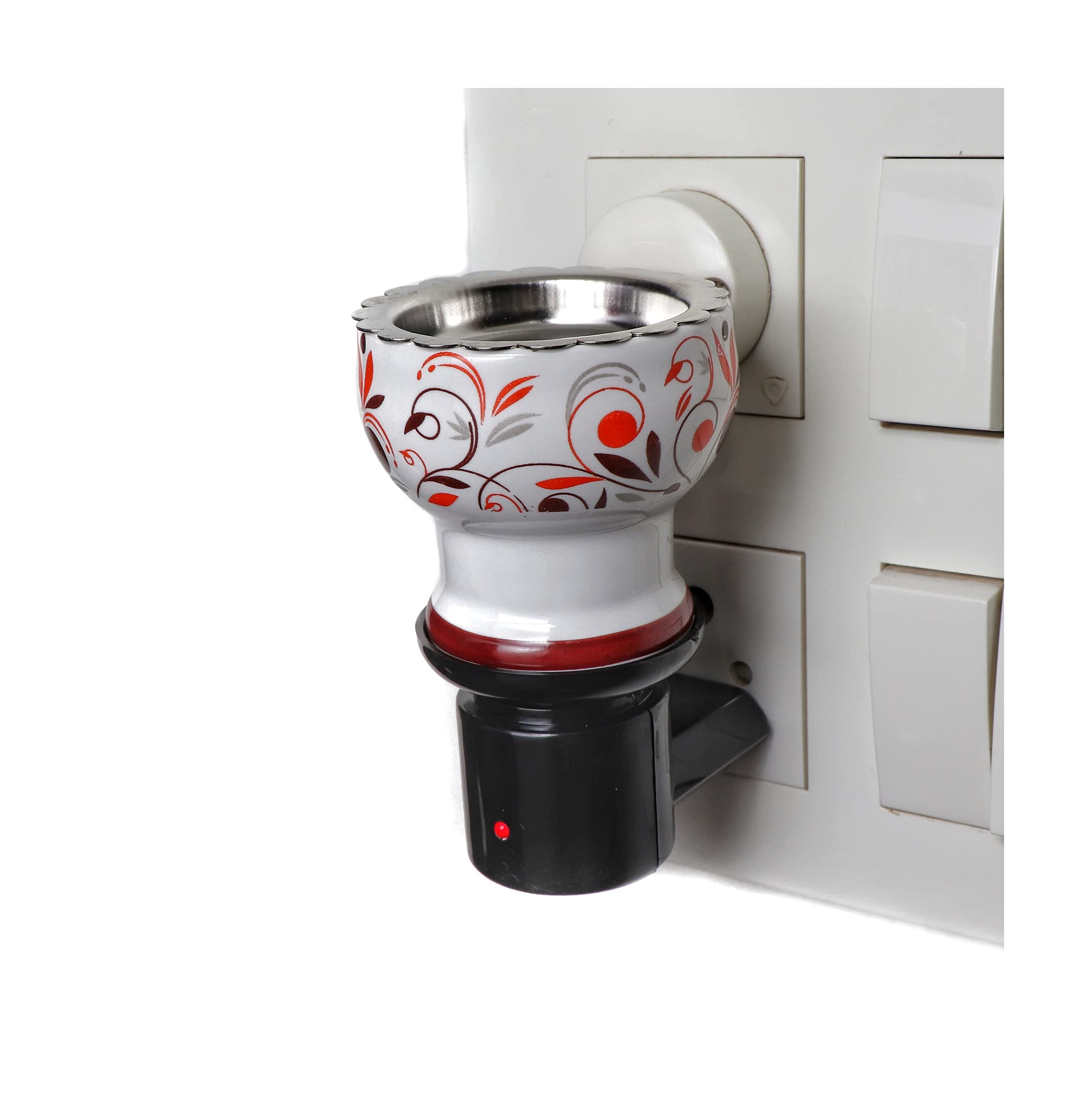 UDiMiSK Multipurpose Ceramic Electric Incense Burner Camphor Burner Kapoor Dani and Aroma Diffuser(Round)