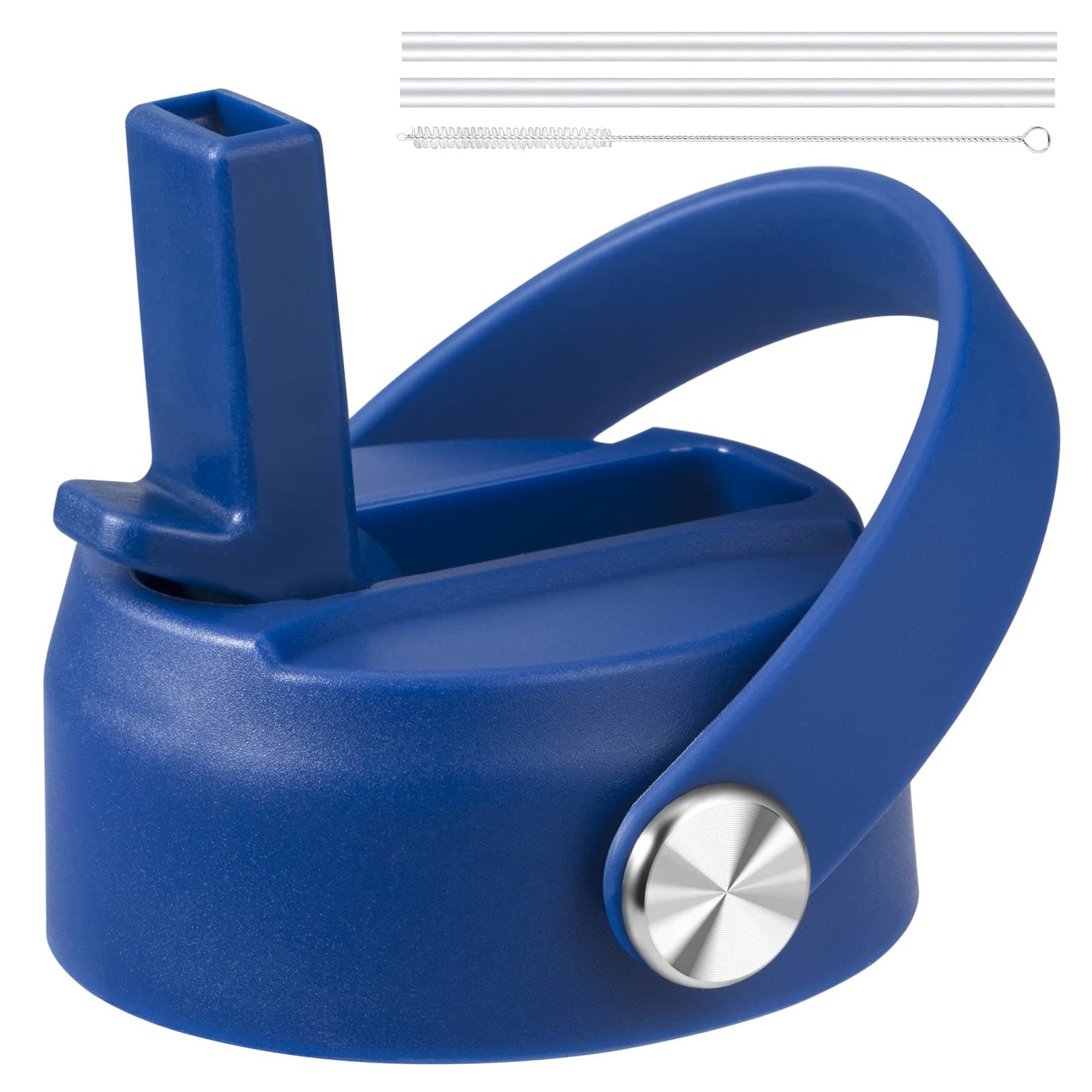 KMN Straw Lid for Hydro Flask Wide Mouth, Lids with Straw for Hydroflask 12 16 18 20 32 40 oz Wide Mouth, Replacement Straw Cap for Hydroflask, Top Sport Bottle Lids Accessories