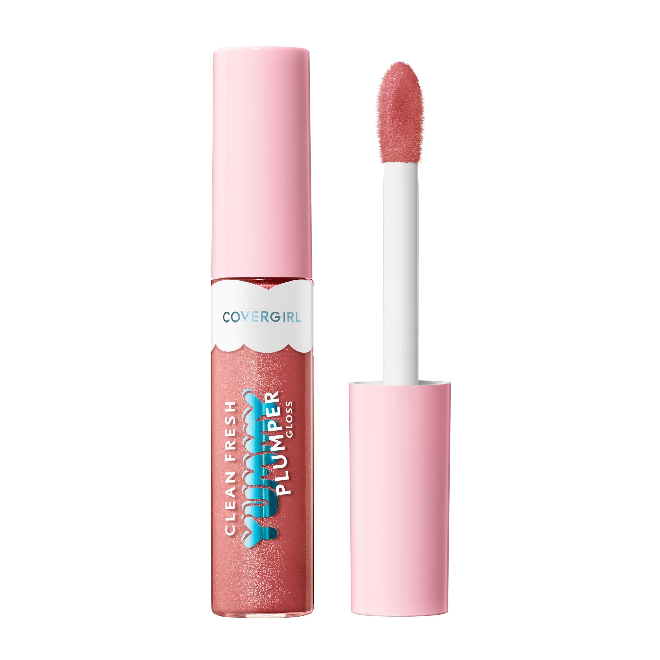 Clean Fresh Yummy Plumper Lip Gloss, 700 Love At Frost Sight, Shiny, Vegan Formula, Easy to Apply, Minty Flavor, 0.33oz