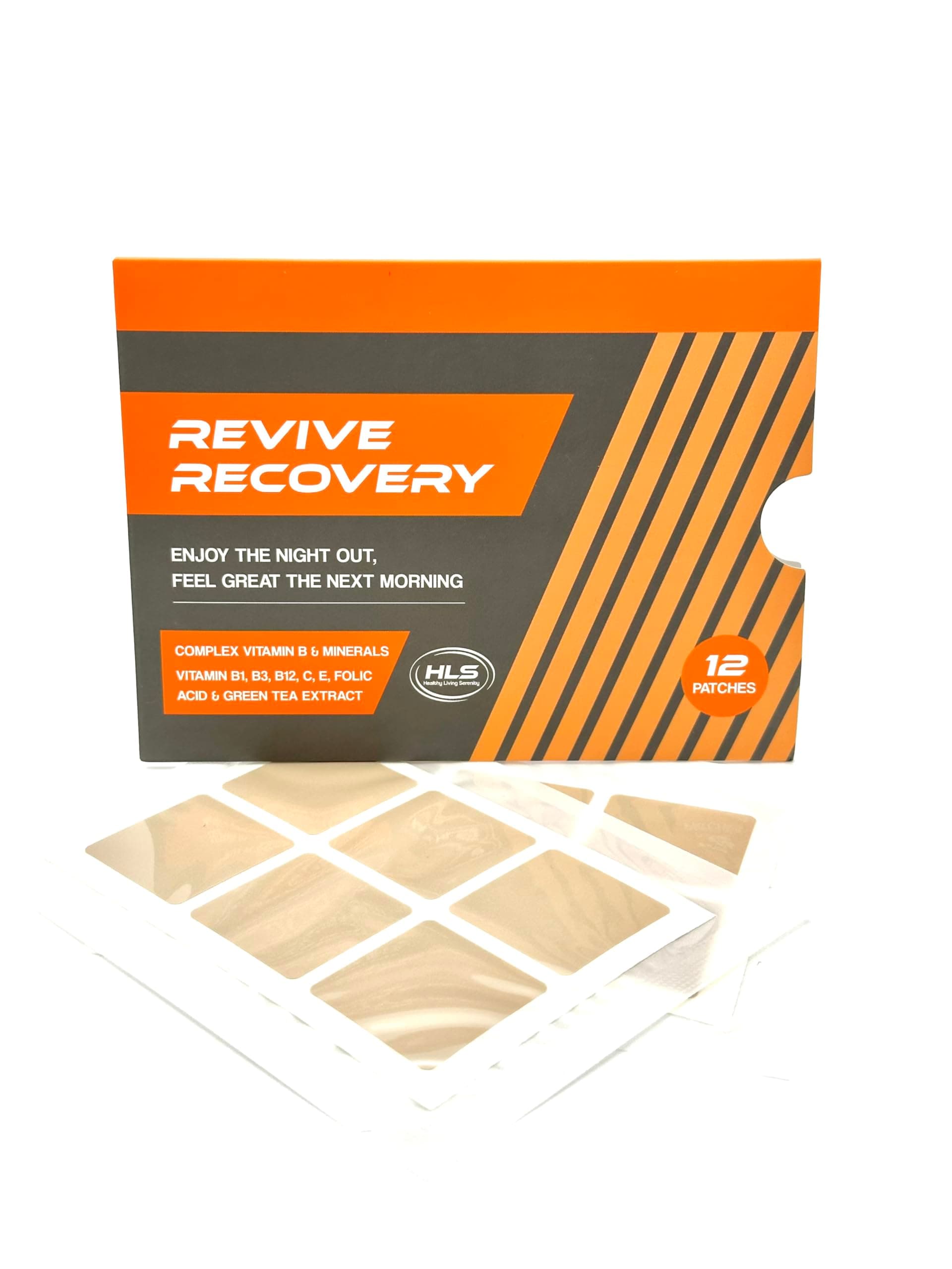 Revive Recovery Patches (12 Pack) - Enjoy The Night Out, Feel Great The Morning After.