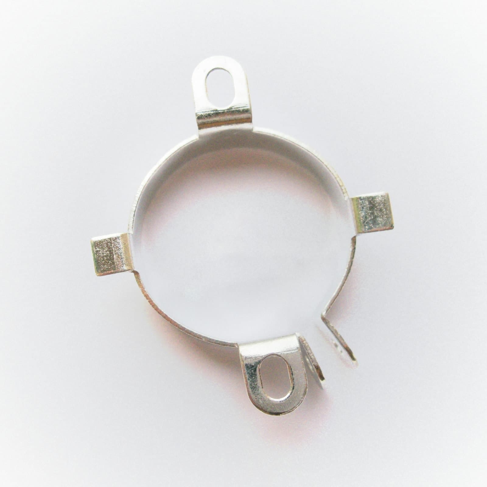 Cary 4X 25mm 1" Film Electrolytic Can Capacitor Tube Socket Audio Amp DIY Metal Clamp