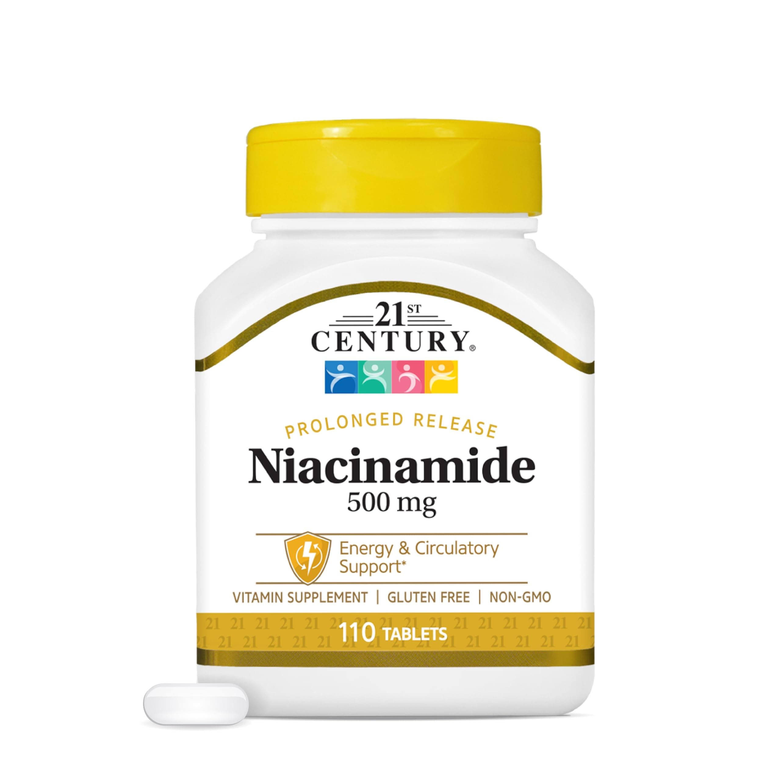 21st Century Niacinamide Mg Prolonged Release Tablets, 110-Count Multi