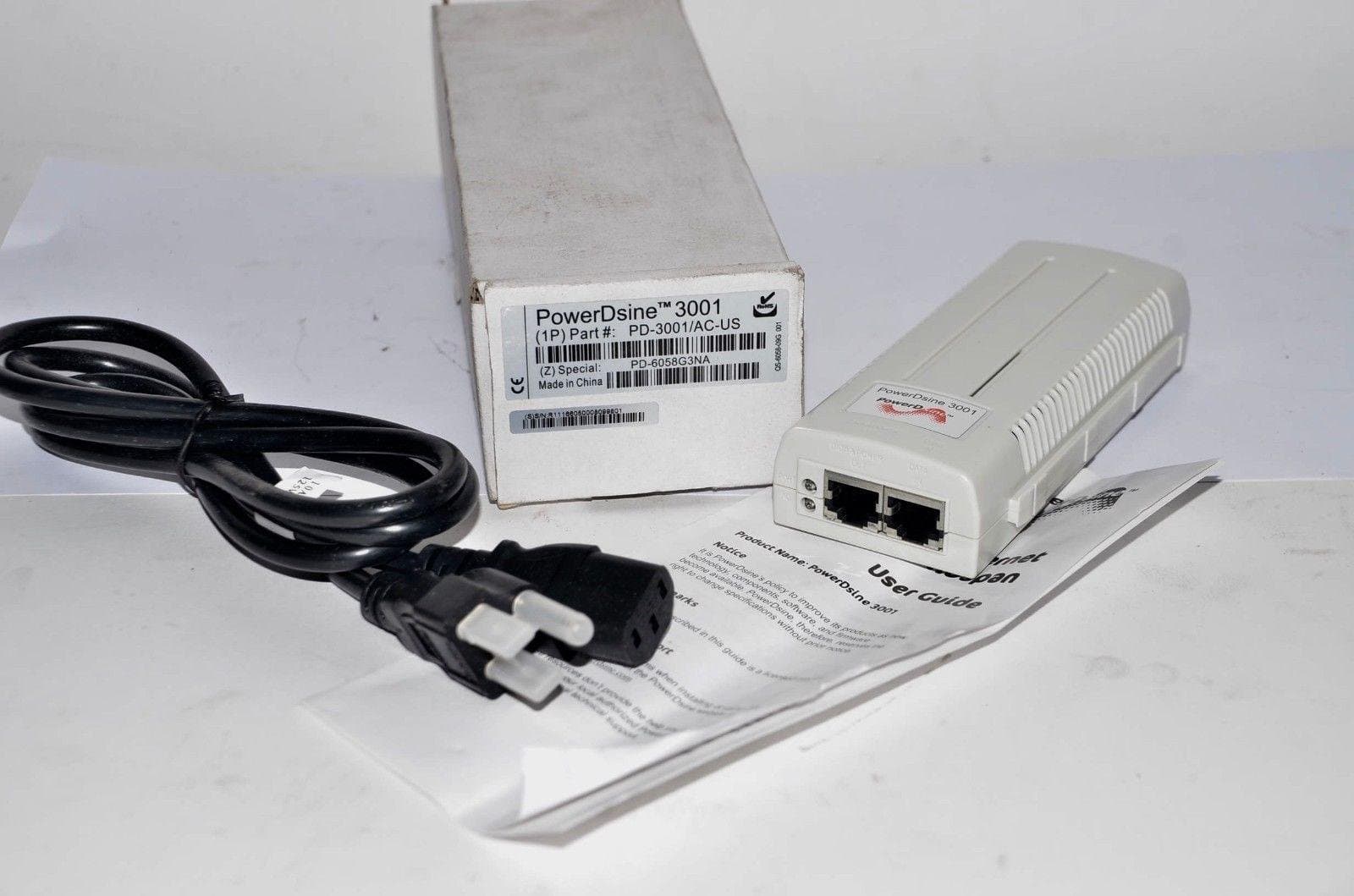 PowerDsinePD-3001GC/AC - Microsemi 3001GC 15.4W PoE Power Injector