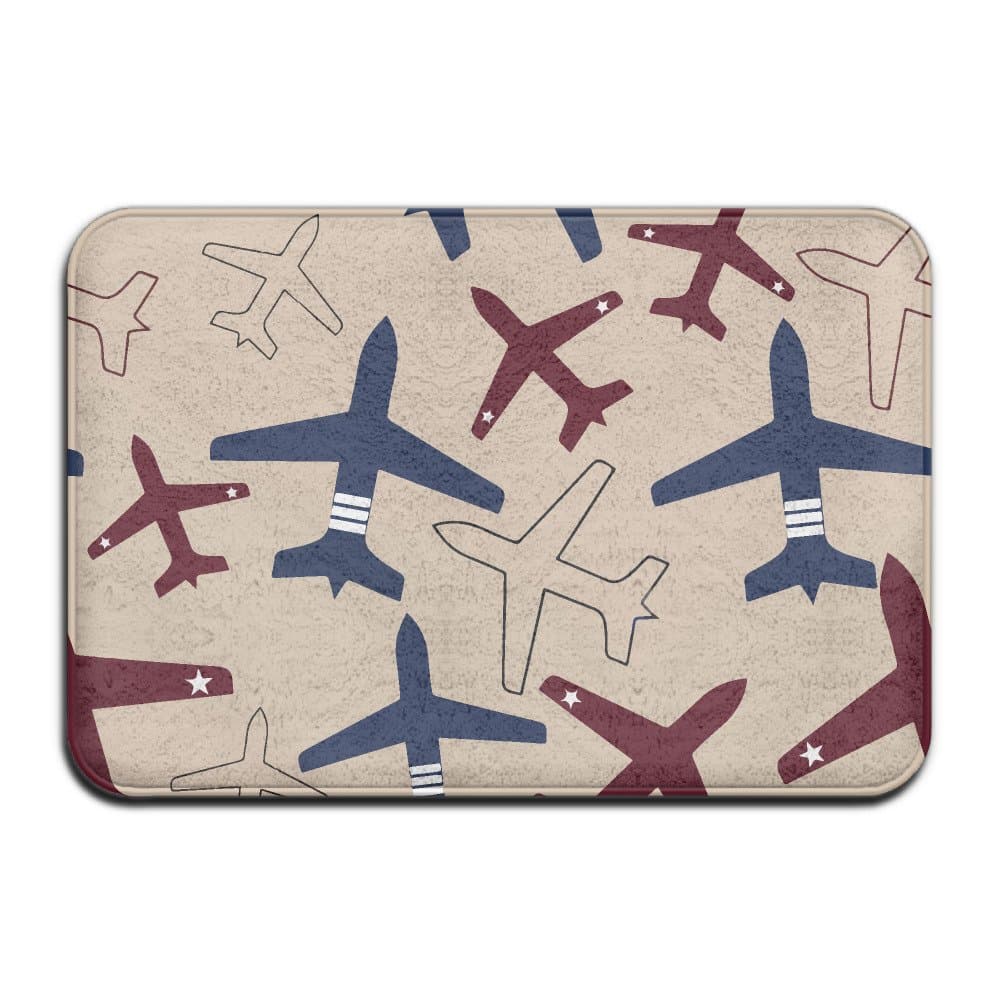 Aircraft Airplane Flying Home Doormat Floor Mat 4060 Non-slip