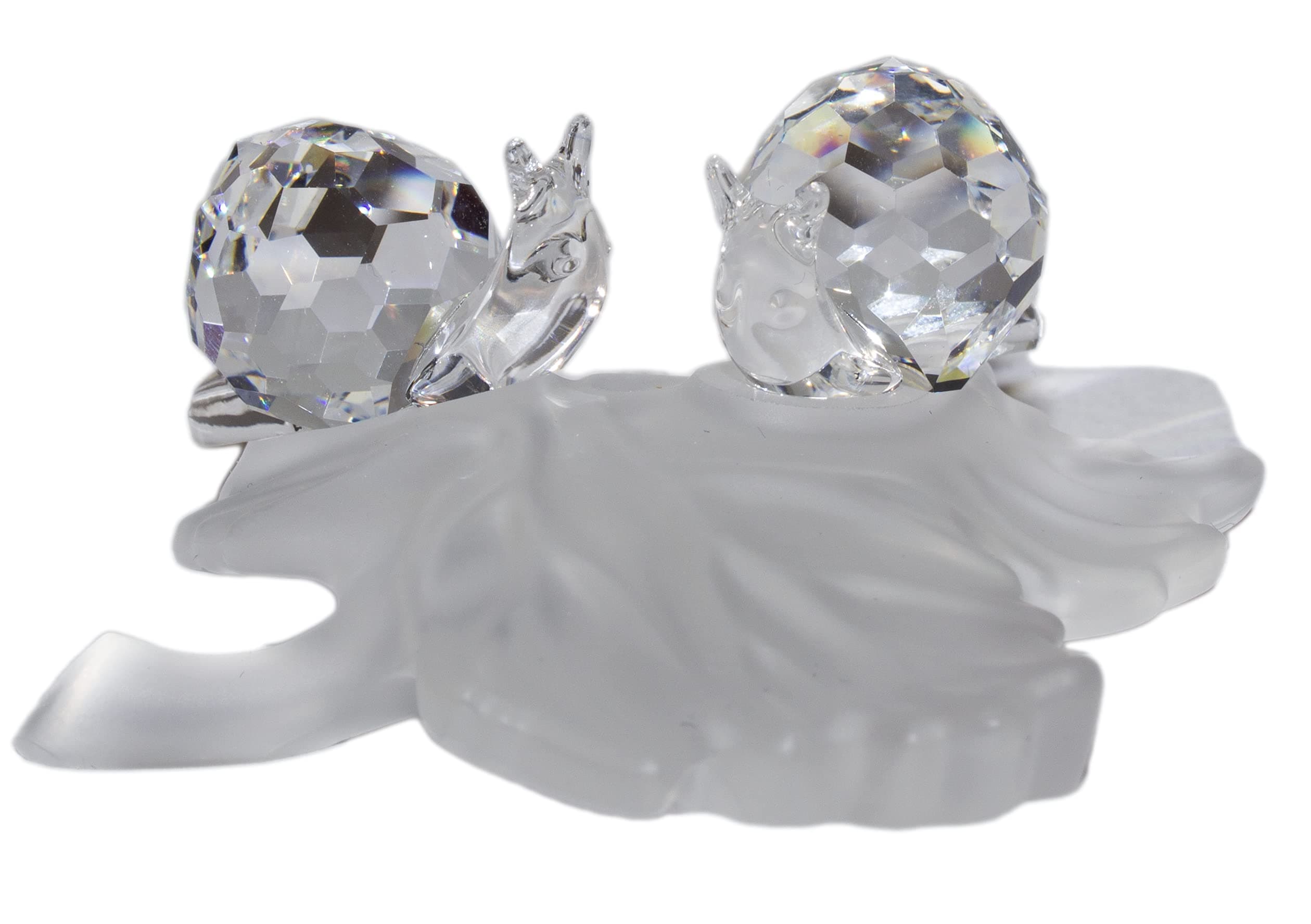 Swarovski Baby Snails on a vine leaf 268196