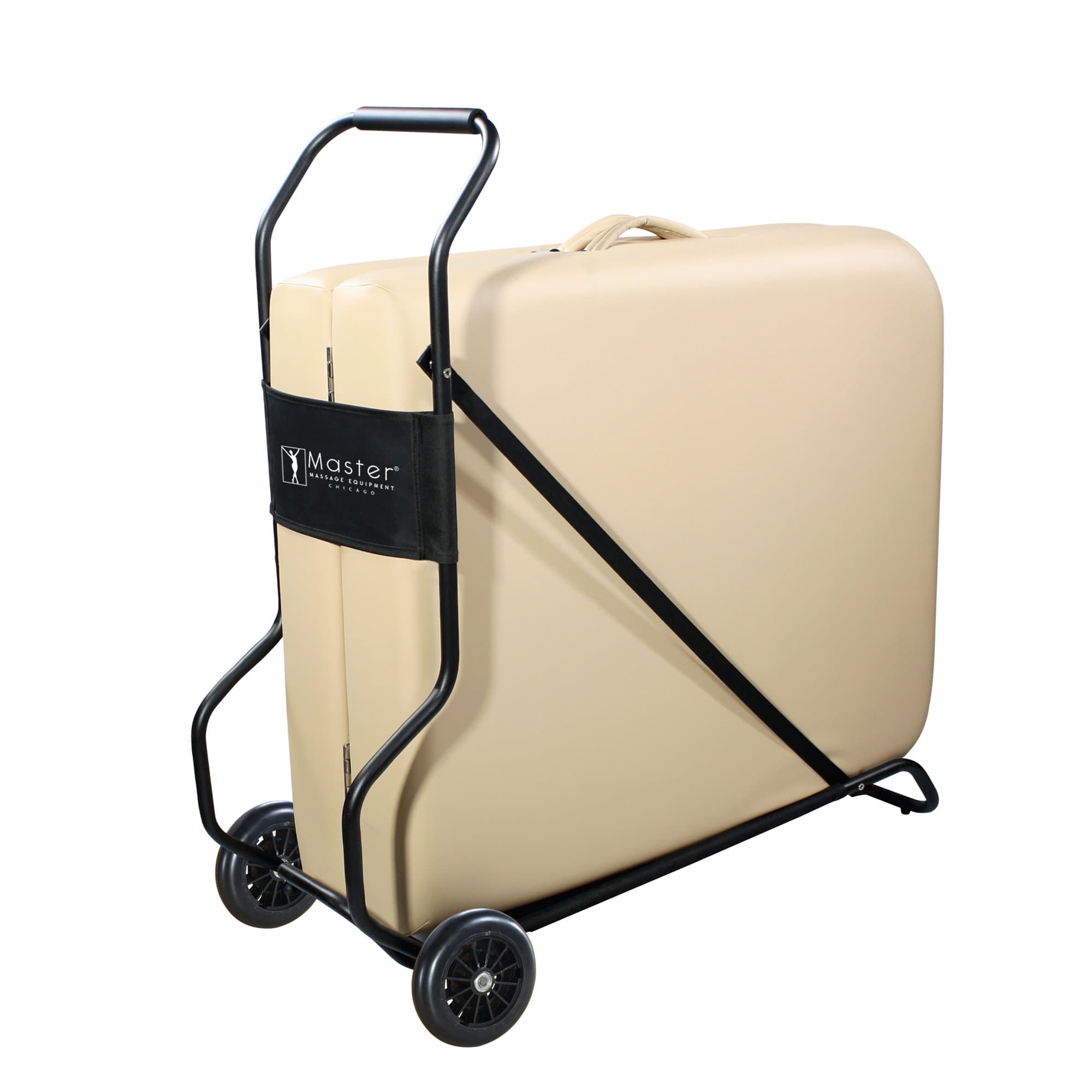 Master Massage Easy to Go Transport Trolley with Wheels for Mobile Massage Table Therapy Bed