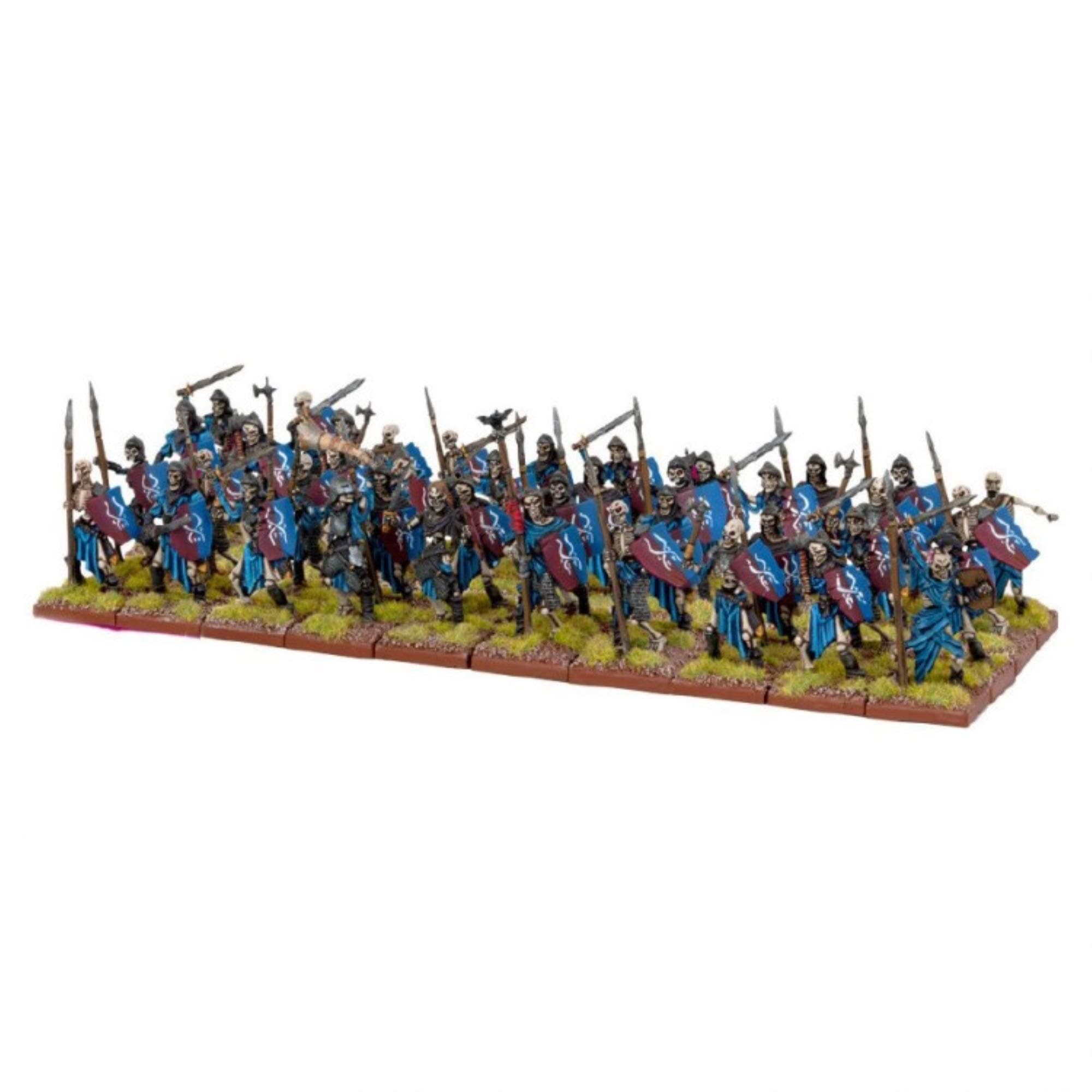 Mantic Games MGKWU44-1 Skeleton Horde Play Set, Multi-Colour