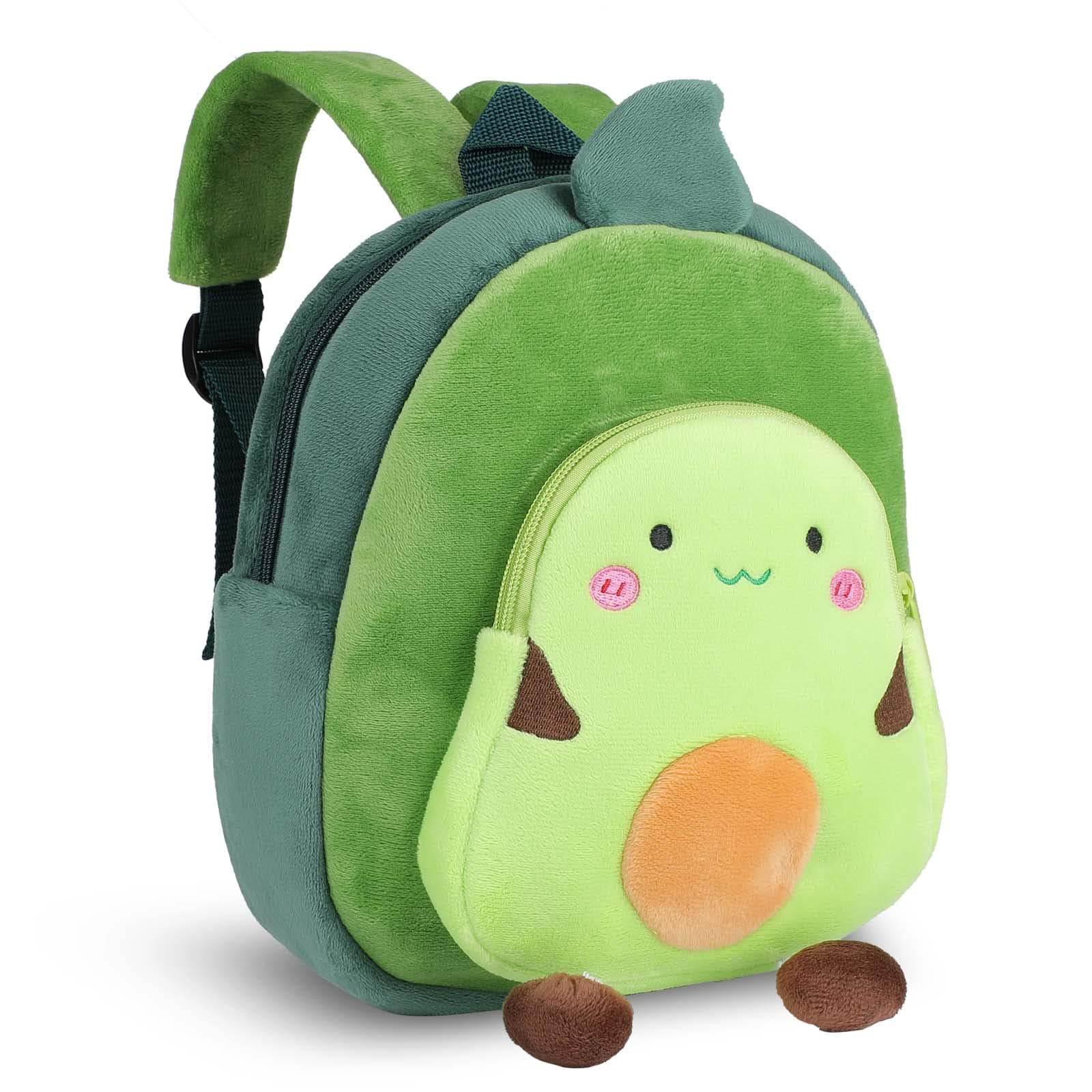 BAIGIO Children's Backpacks Animal Plush Toddler Backpack Cute Preschool Nursery School Bag for Girls Boys Rucksack