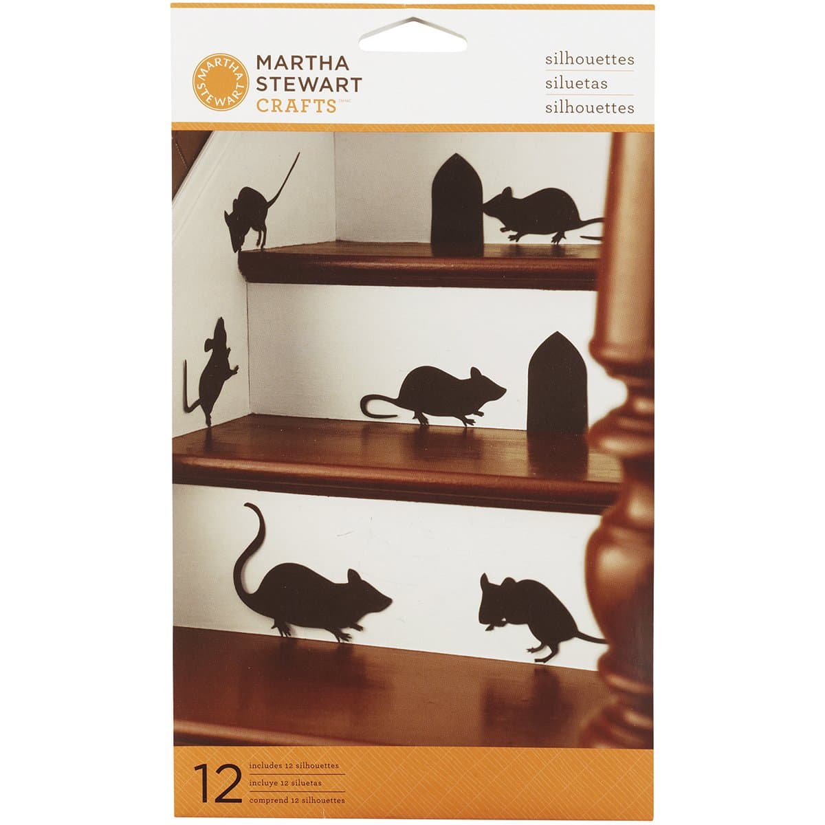 Martha Stewart Crafts Mice Silhouette Clings, 44-10209