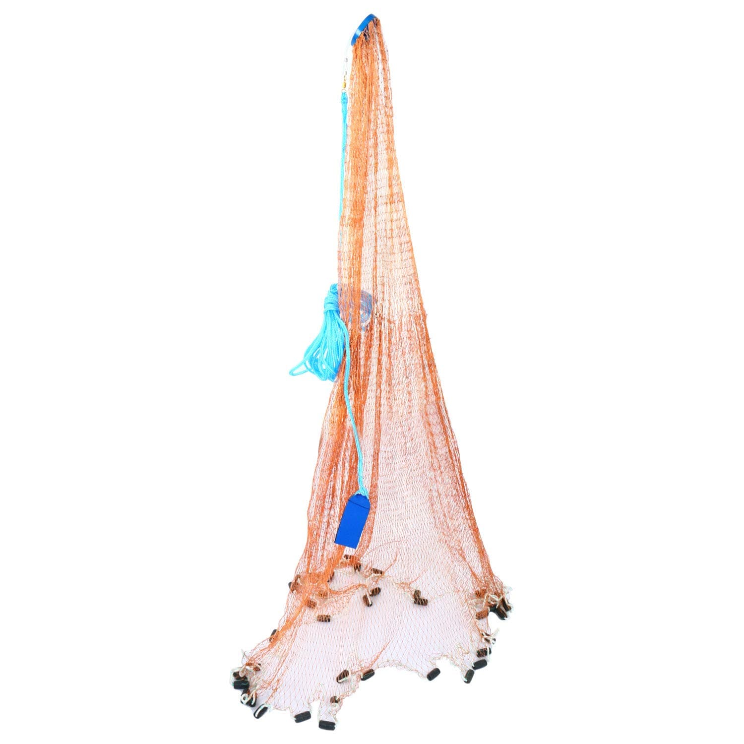 YaeMarine Freshwater Fishing Cast Net for Bait Trap Fish Saltwater Hand Throw Fishing Cast Net with Environmental-Friendly Material Sinker (6)