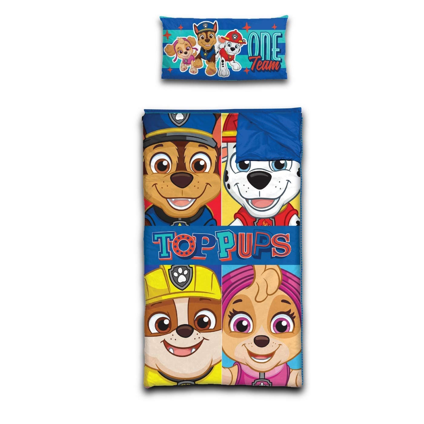 Paw Patrol TN350473T Slumber Bag Pillow, Blue (Pack of 2)