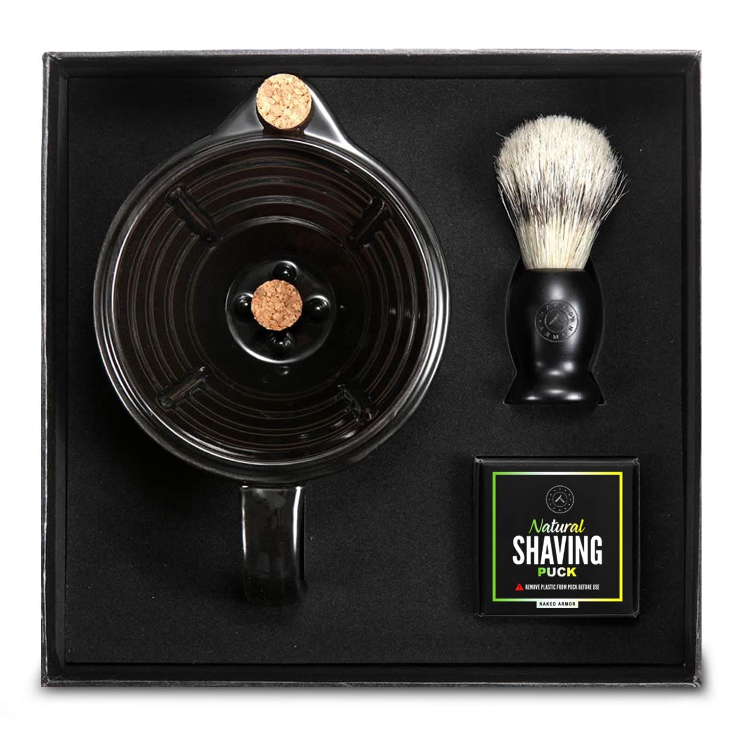 - Savanna Shaving Scuttle Mug Kit - Shaving Bowl With Shave Soap, Shave Brush, Porcelain Scuttle Shaving Mug, Keeps Lather Hot, Creamy Lather, Hot Shave At Home Daily, Handmade Pottery, Great Gift