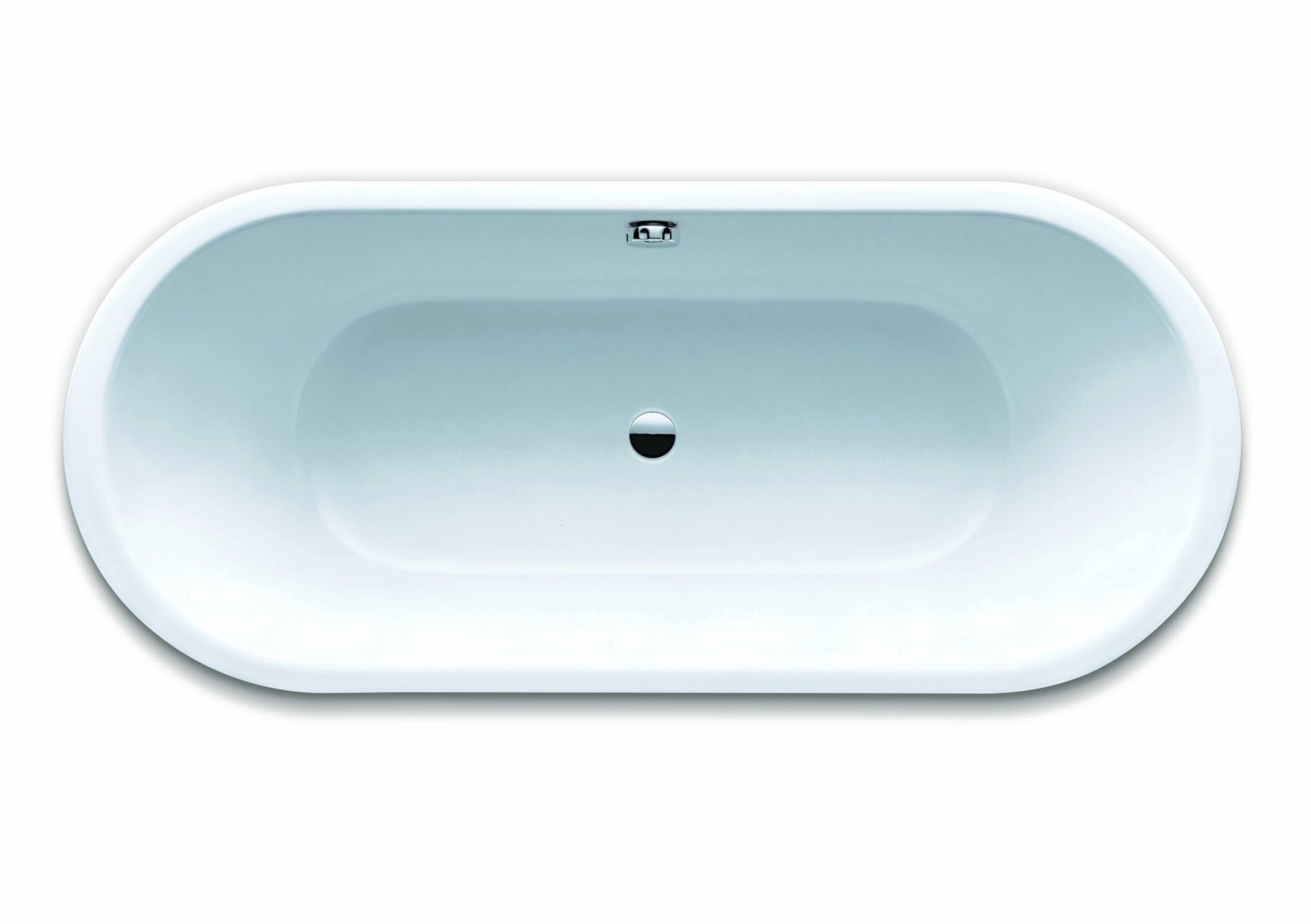 127 Centro Duo Oval Bathtub, 67-by-29-1/2-by-18-1/2-Inch, White