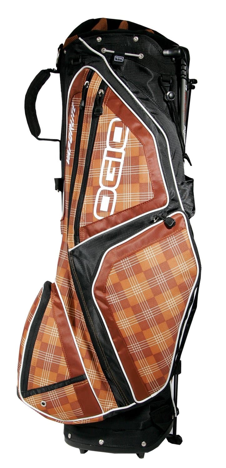 OGIO Vaporlite Golf Stand Bag - Copper Check