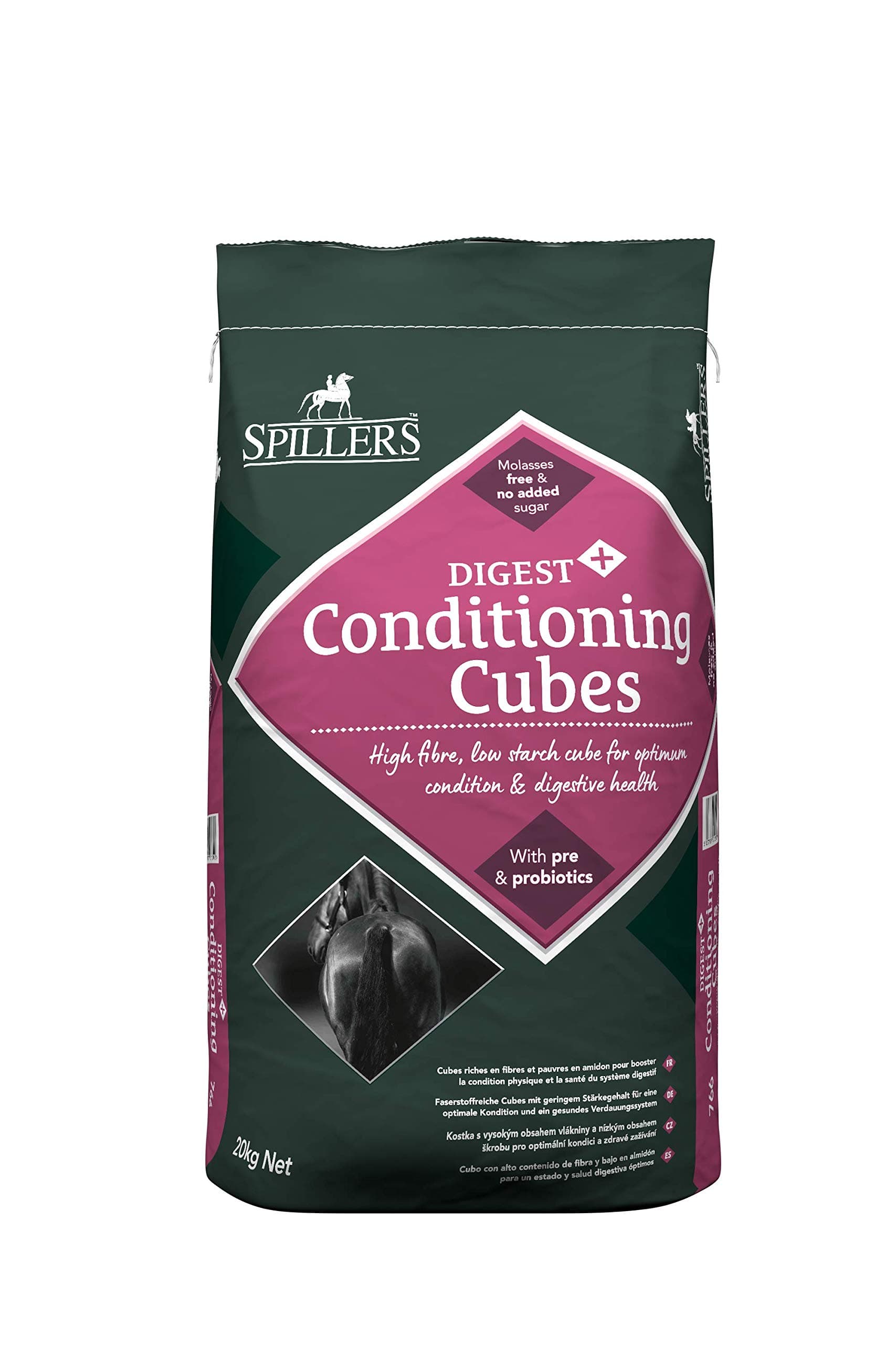Digest+ Conditioning Horse Feed Cubes 20KG – High Calorie Horse Feed to Build Condition and Support Digestive Health