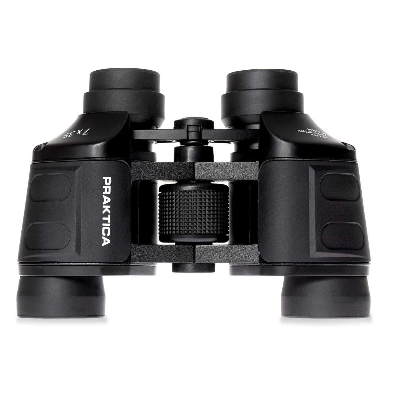 Falcon Field Binoculars 7x35mm Black Porro Prism Full Coated Optics Aluminum Housing Bright Sharp Clear Image Bird Watching Sightseeing General Use