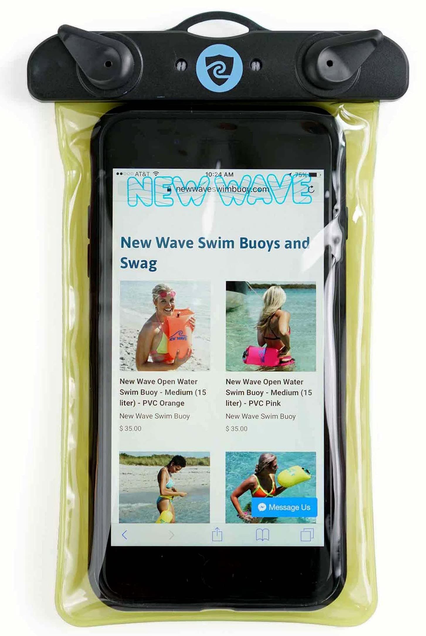 New Wave Swim BuoyNew Wave Waterproof Phone Case & Dry Bag Pouch from