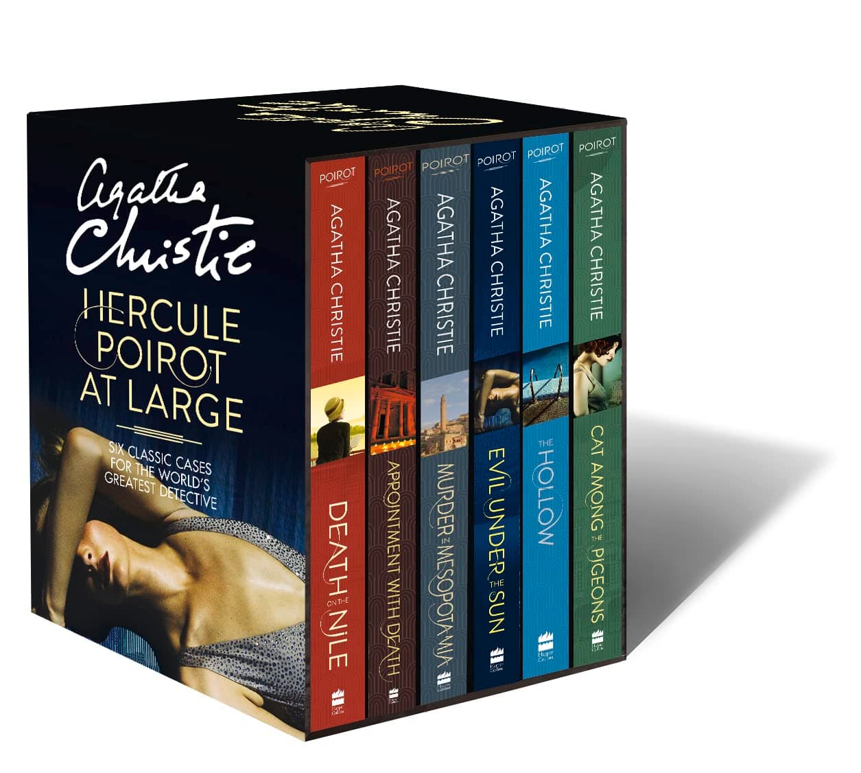 Hercule Poirot at Large: Six Classic Cases for the World’s Greatest Detective (Poirot) Paperback – November 30, 2017