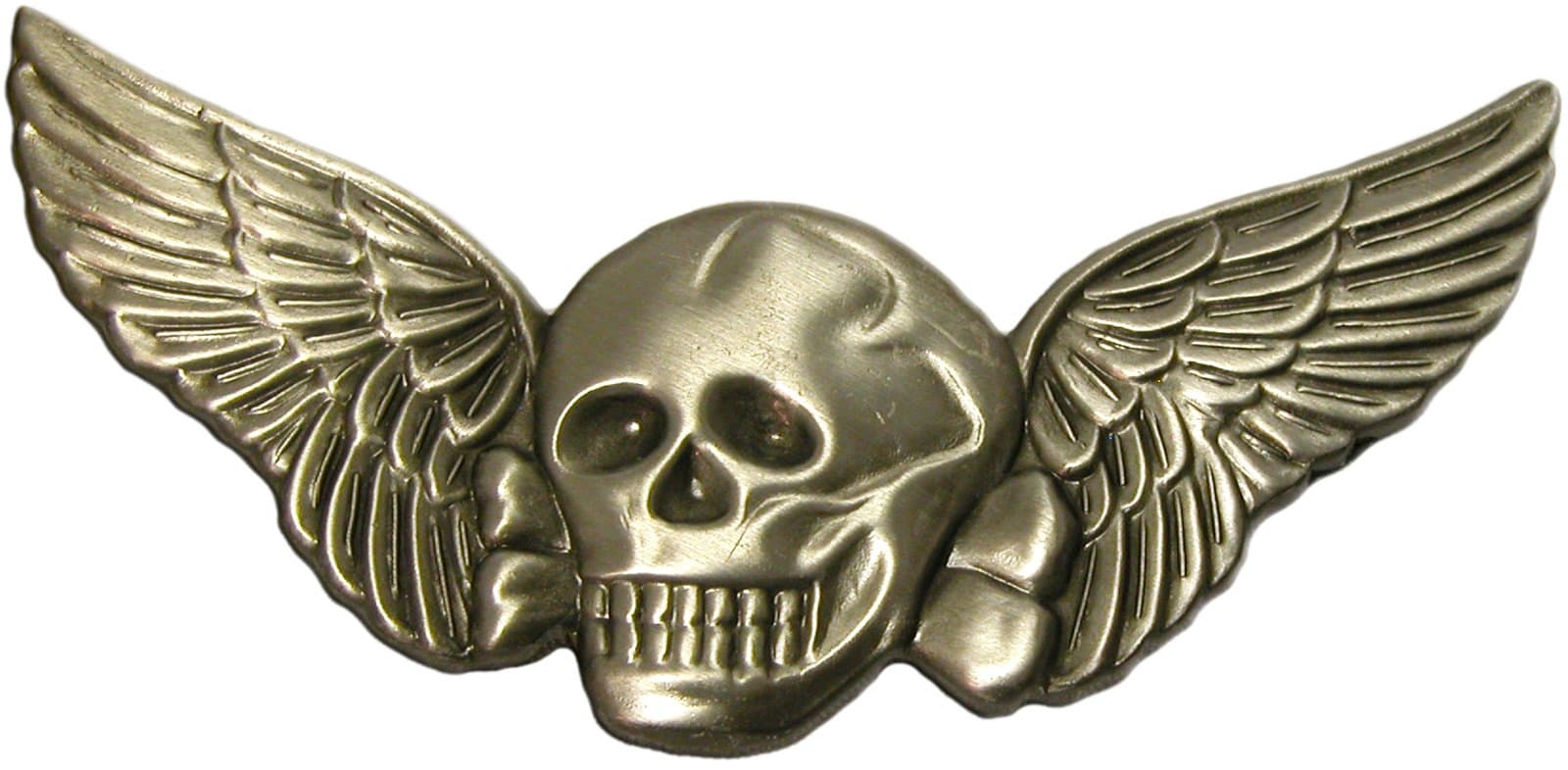 Death Head Wings Pin