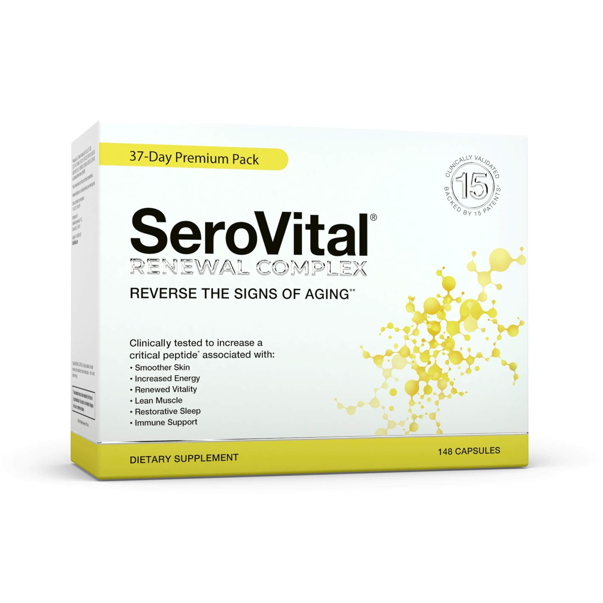 SeroVital Renewal Complex 148 Count - SeroVital for Women - Renewal Supplements for Women - Female Critical Peptide Support - Revitalizer for Women