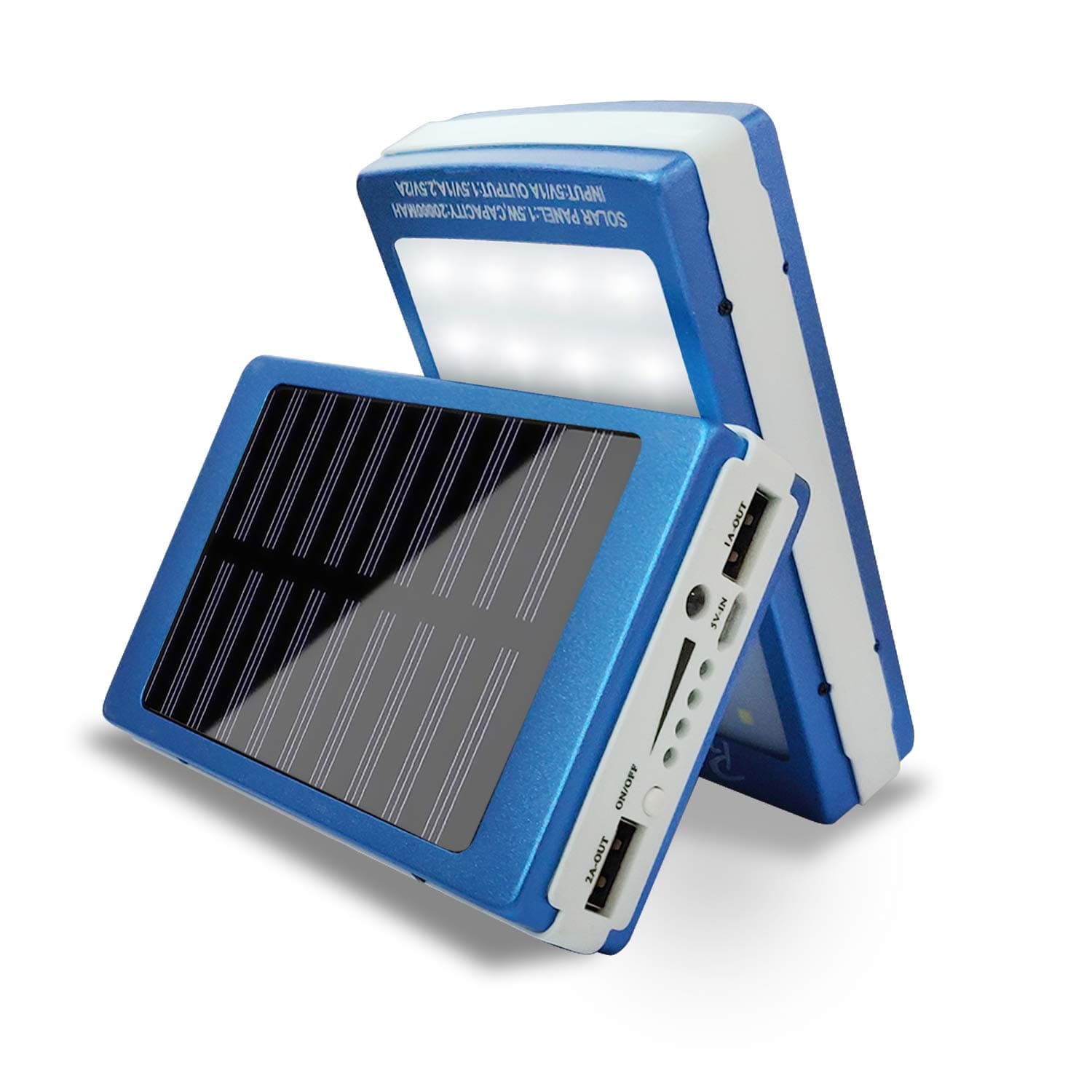 Probeatz 20 LED Power Bank-20000Mah with Solar Led Charging (Blue)