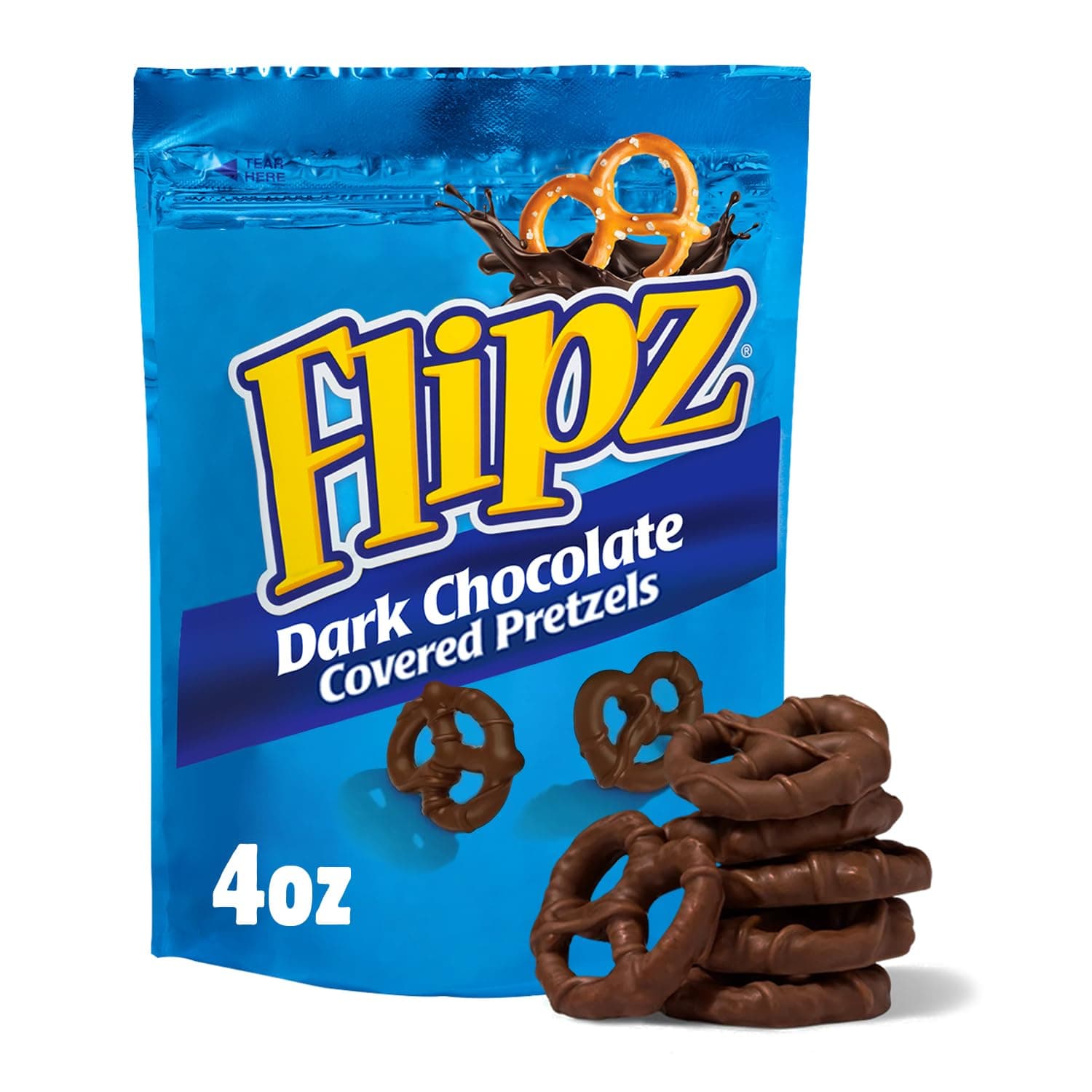 Flipz Dark Chocolate Covered Pretzels
