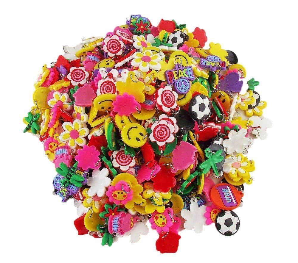40 Pack of Charms For Rubberband Loom Bracelets