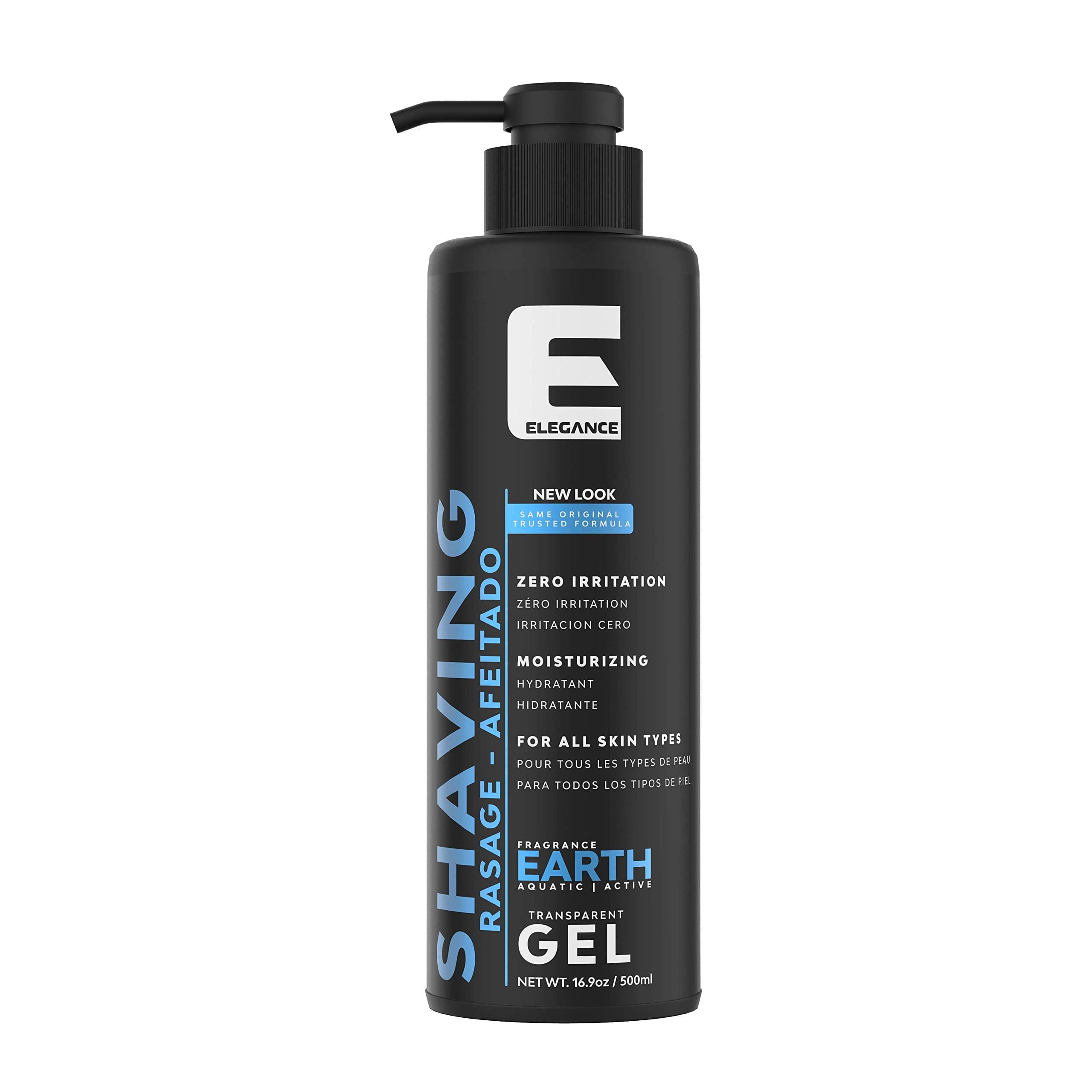 Elegance Gel Shaving Gel, Earth Fragrance, 16.9 oz
