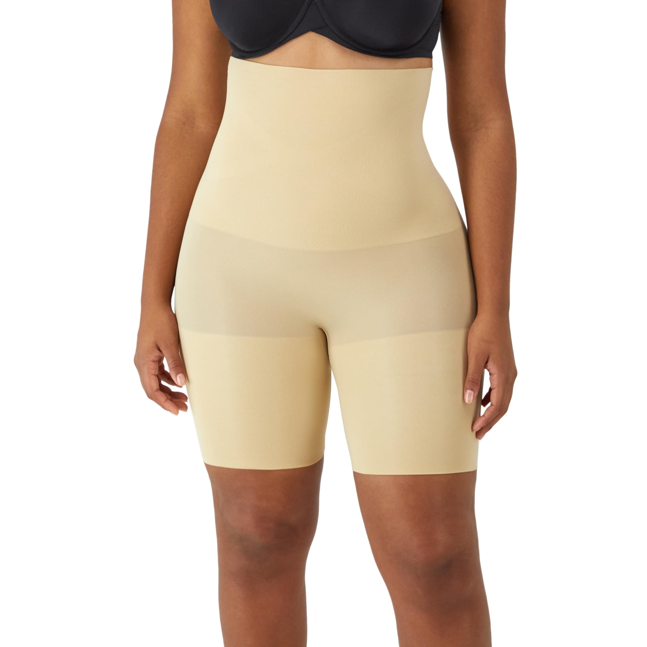 Women's Shapewear High-waist Thigh Slimmer, Tummy Control Thigh Slimmer Seamless Short, Firm Control Shapewear