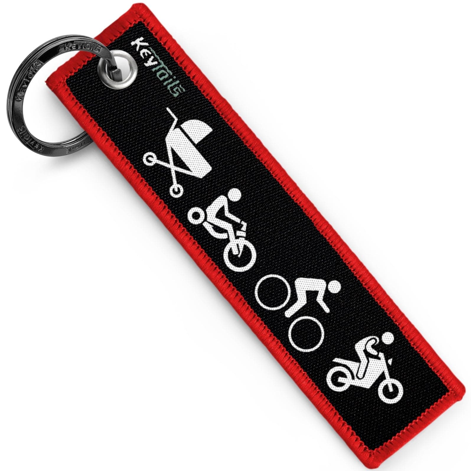 Keychains, Premium Quality Key Tag for Motorcycle, Scooter, Dirt Bike [Moto Evolution]