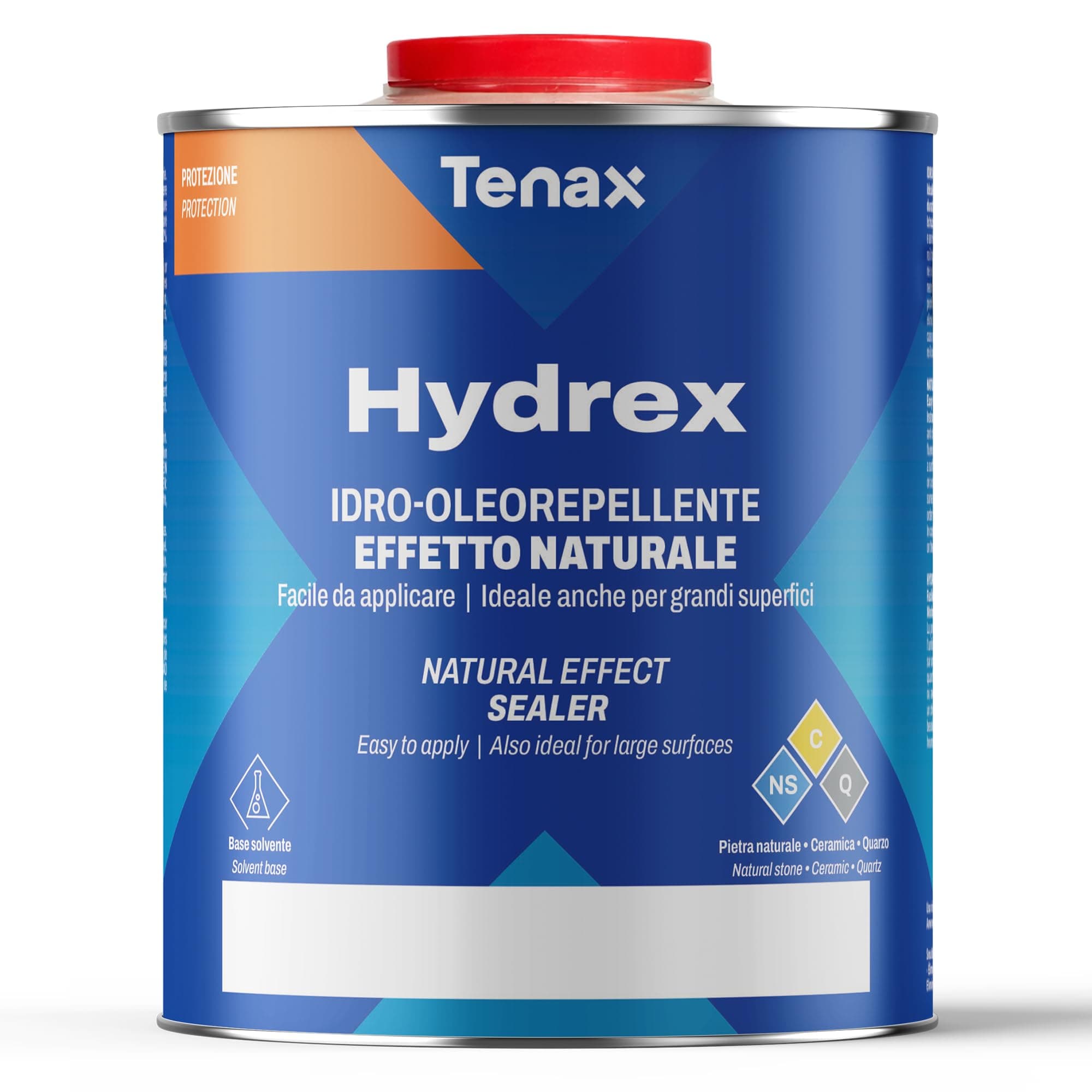 Tenax Hydrex Stone Sealer ā Professional Penetrating Sealer for Granite, Marble, Natural Stone & Concrete ā Stain & Water Protection for Countertops, Tile, Indoor & Outdoor Surfaces ā 1 Quart