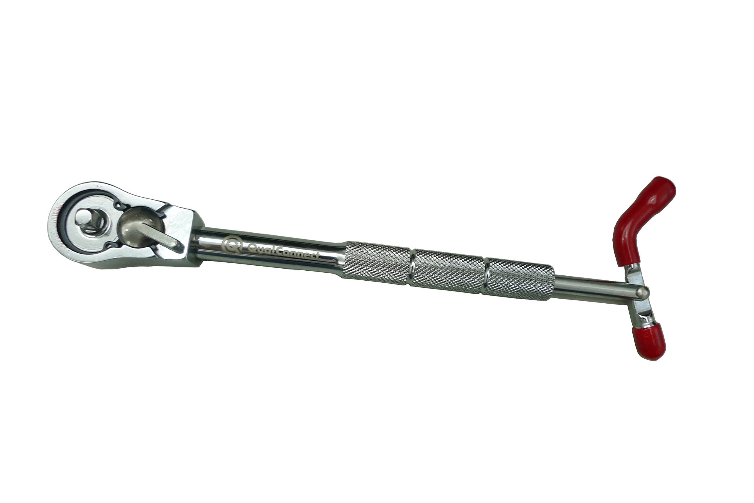 1/4-inch Sidewinder Speedwrench, Professional Drive Reversing, Reversible Speedwrench, Ratchet w/Knurled Handle w/U.S. patent no. 4991470