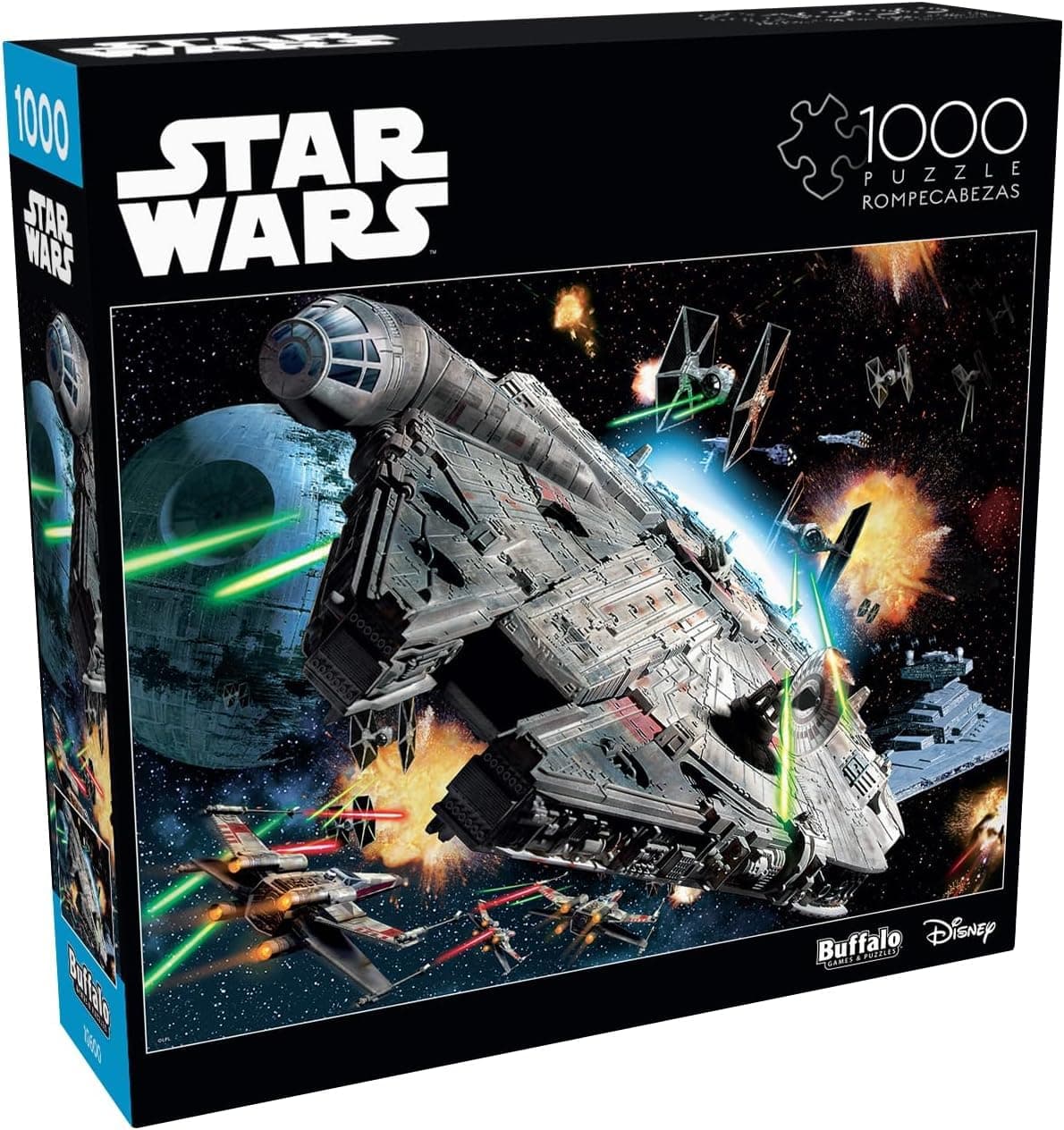 Buffalo Games - Star Wars - Punch It! - 1000 Piece Jigsaw Puzzle for Adults -Challenging Puzzle Perfect for Game Nights - Finished Size is 26.75 x 19.75