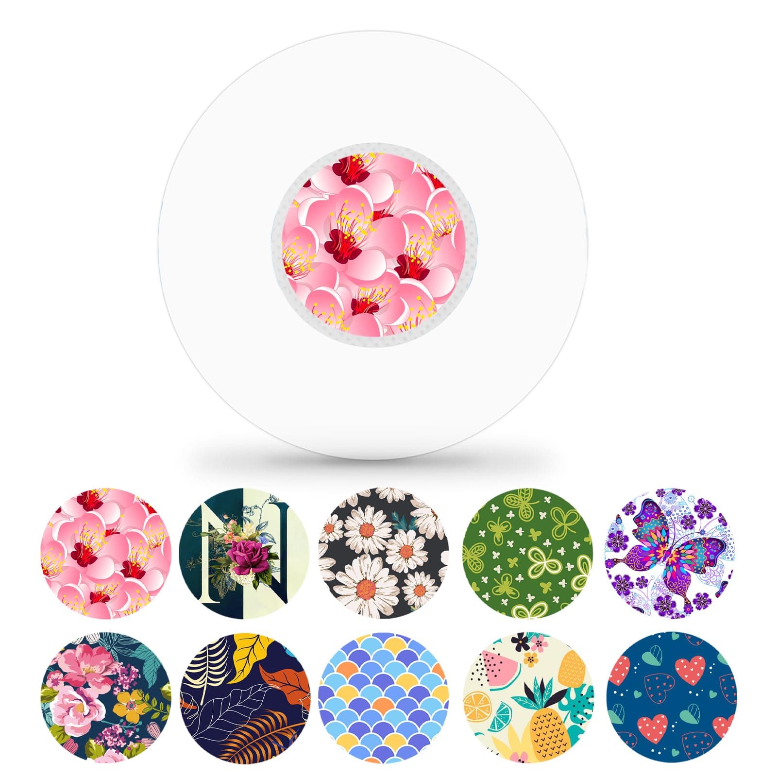 Freestyle Waterproof Sensor Covers for Libre 2 & Libre 2 Sensor Stickers, Clear Adhesive Patches Long-Lasting for 14 Days Latex-Free and Hypoallergenic, Total 40pcs