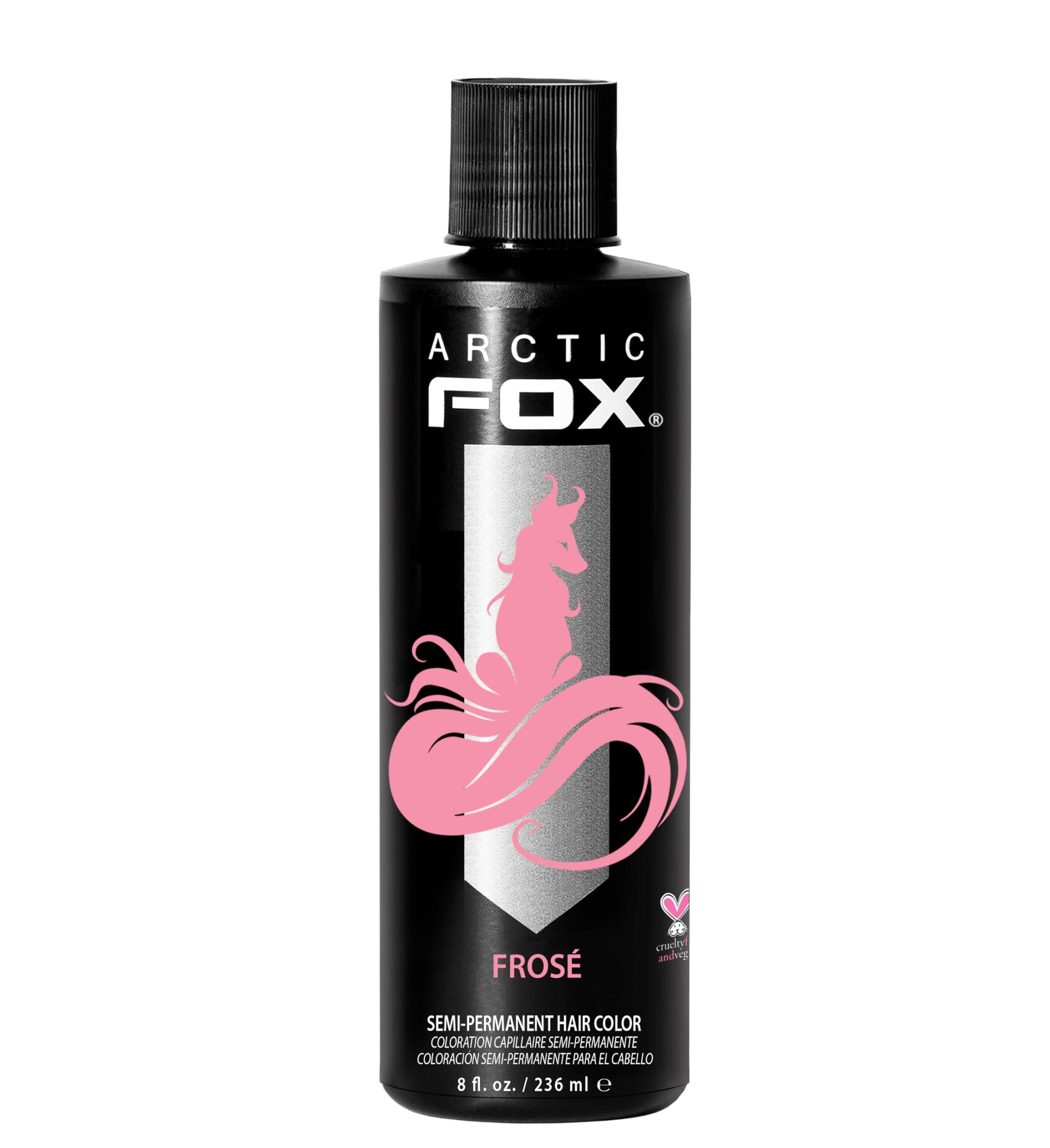 Vegan and Cruelty-Free Semi-Permanent Hair Color Dye (8 Fl Oz, FROSE)