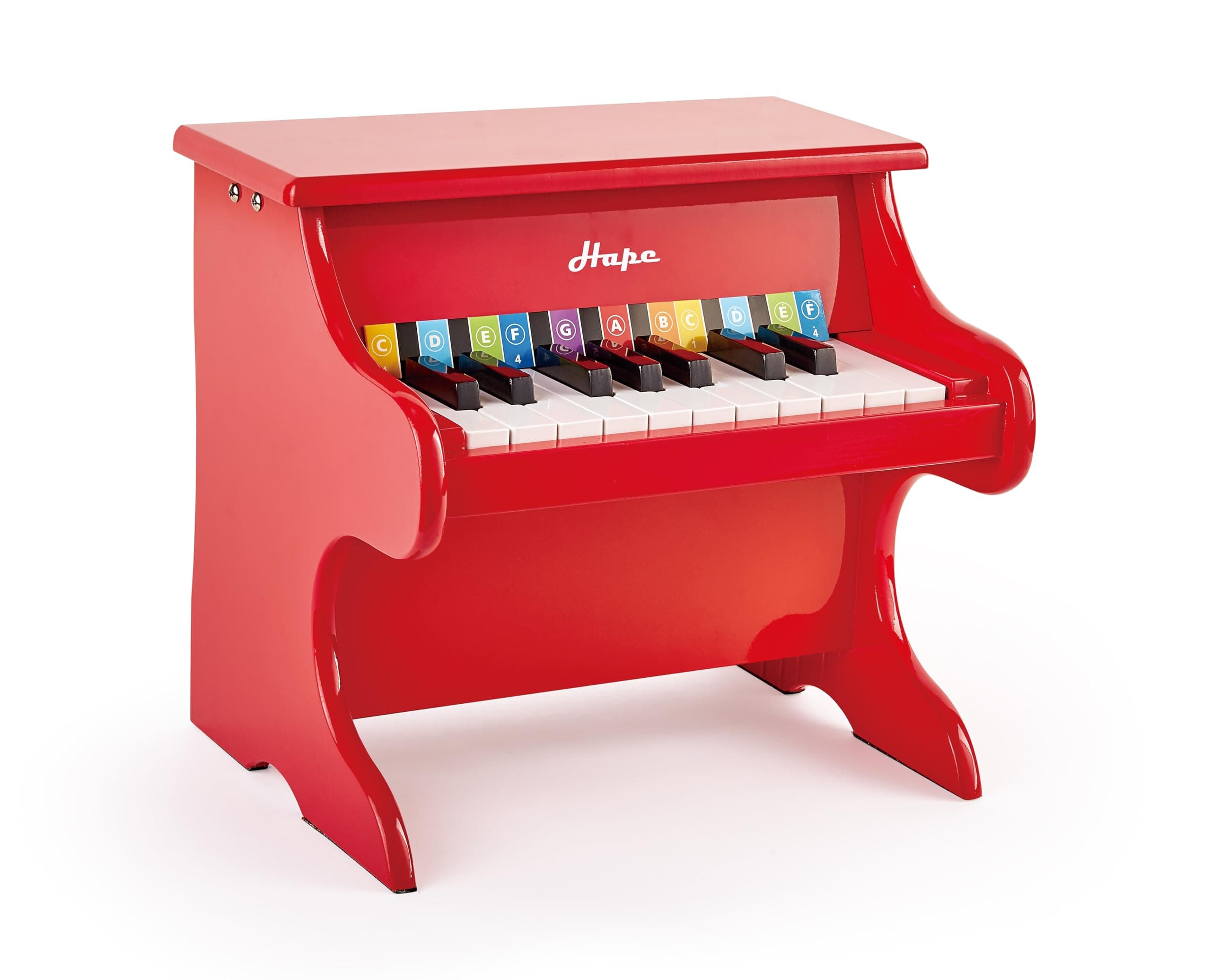 Hape Playful Piano Kid'S Musical Wooden Instrument Multicolor, L: 13, W: 9.8, H: 11.8 Inch