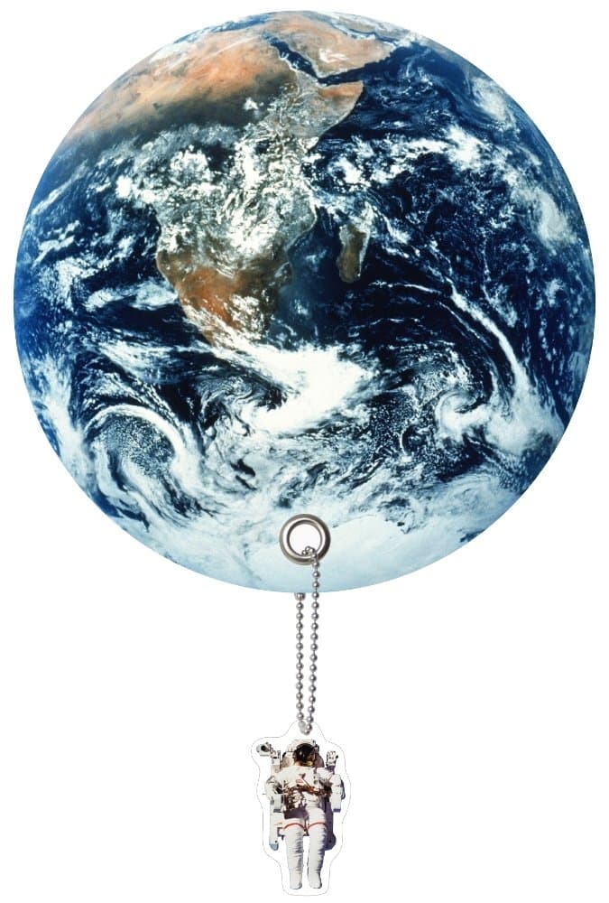 Planet Uchiwa Earth Designed Japanese Hand Fan